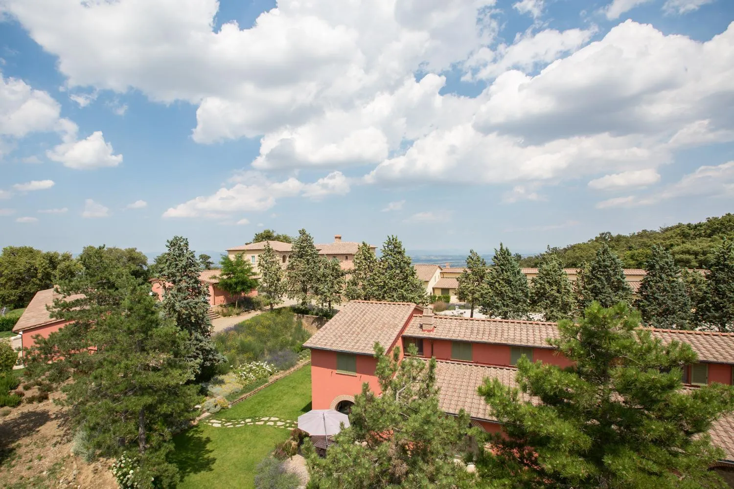 Bird's eye view in Cignella Resort