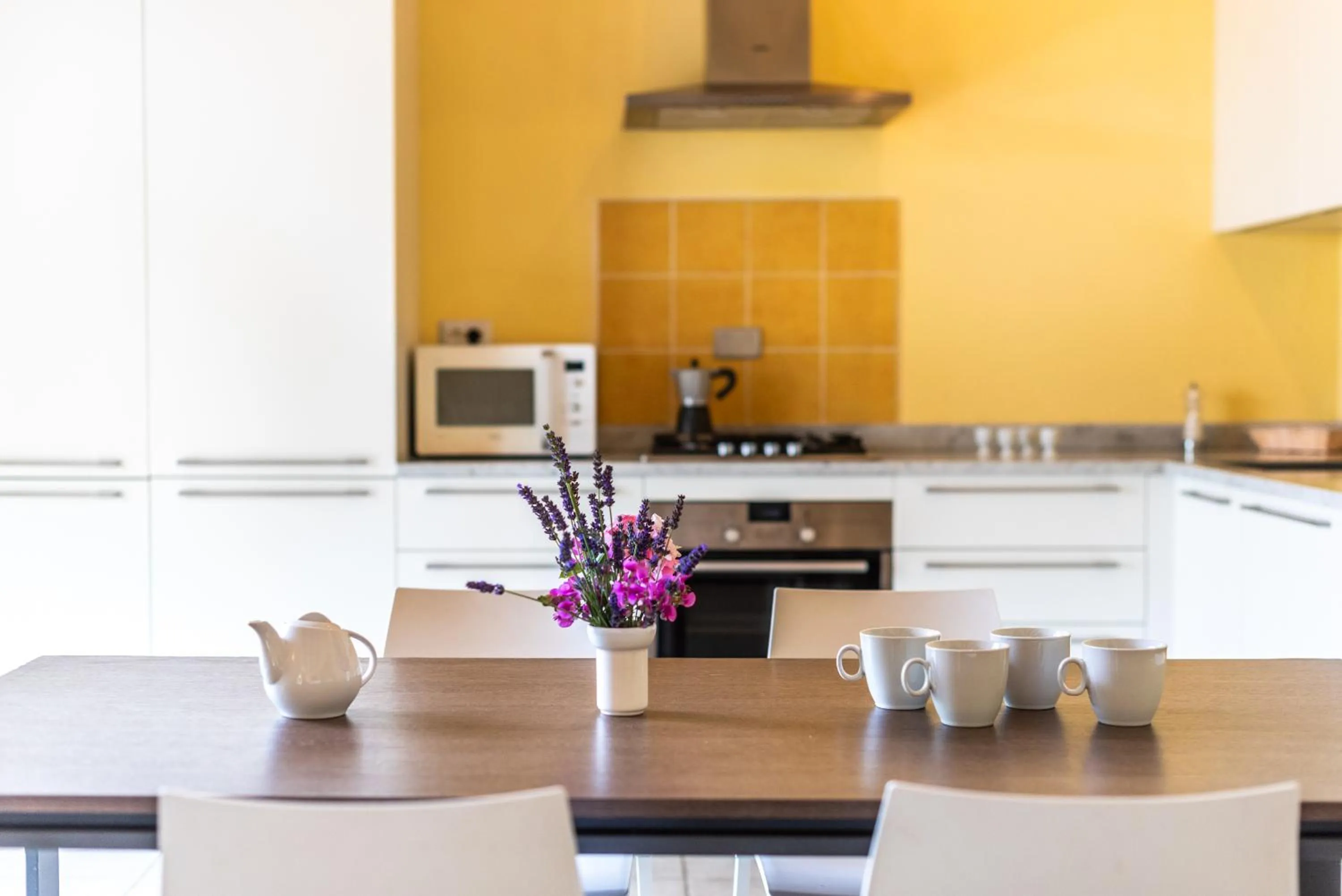 Kitchen or kitchenette in Cignella Resort