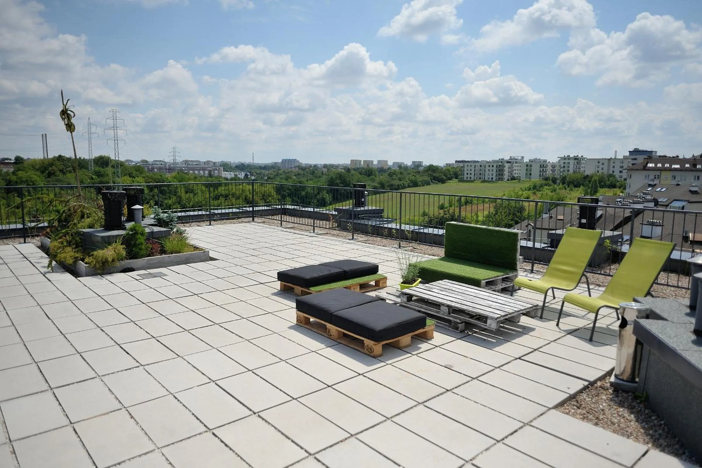 Balcony/Terrace in Cube Apartamenty
