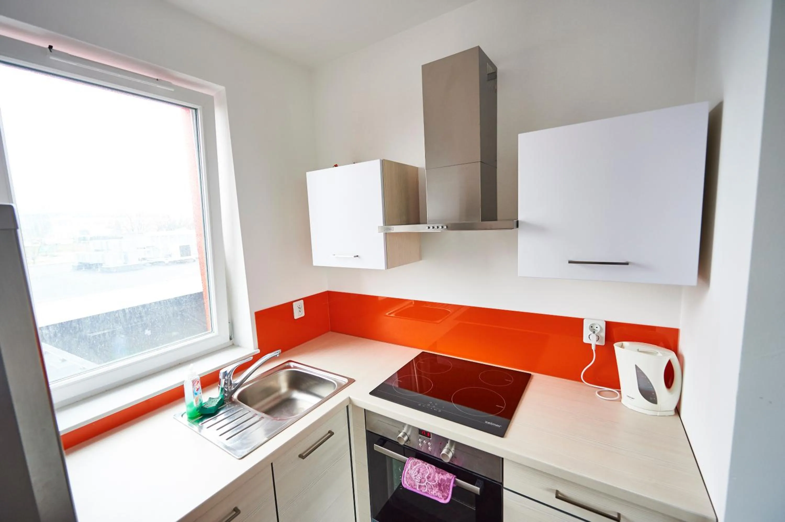 Kitchen or kitchenette in Cube Apartamenty