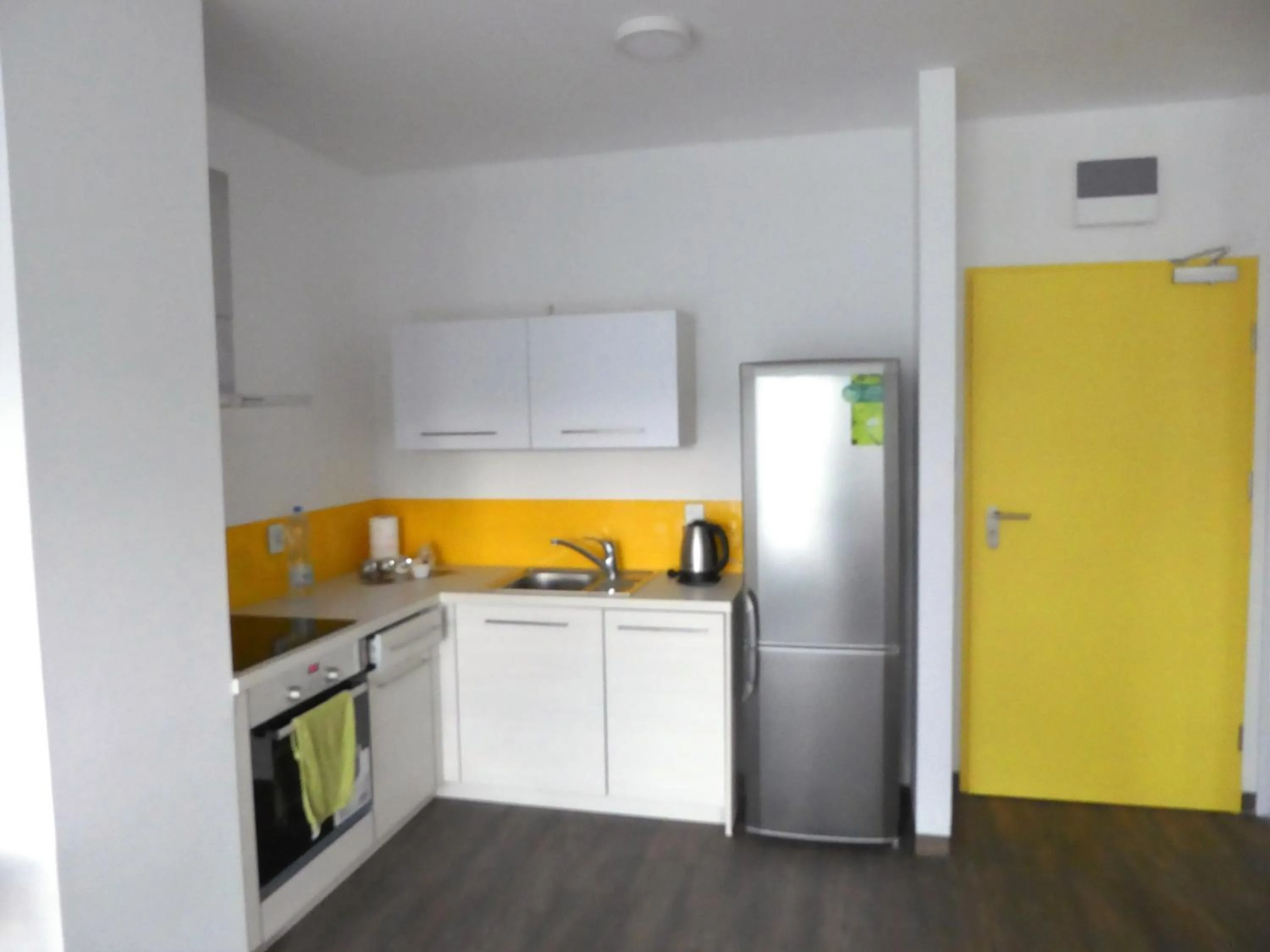Kitchen or kitchenette in Cube Apartamenty