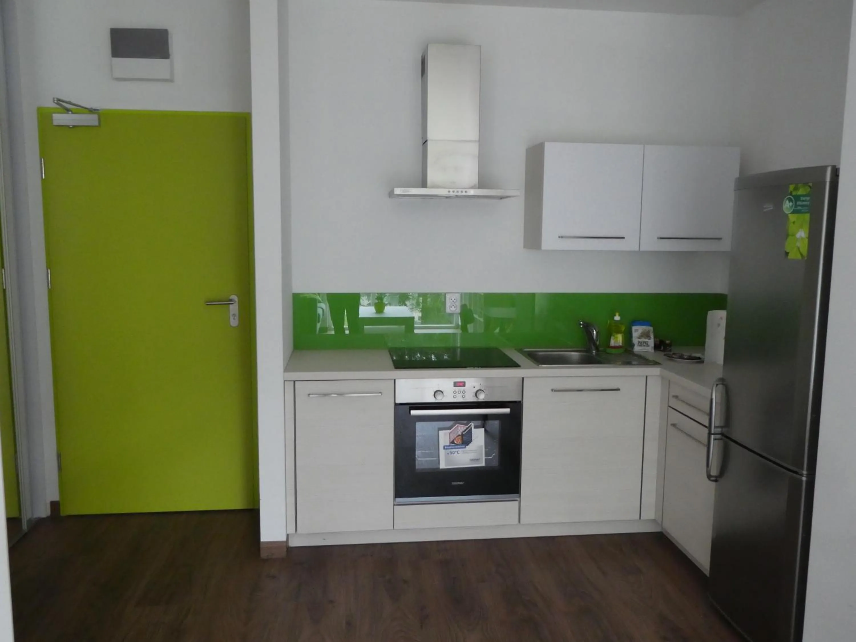 Kitchen or kitchenette in Cube Apartamenty
