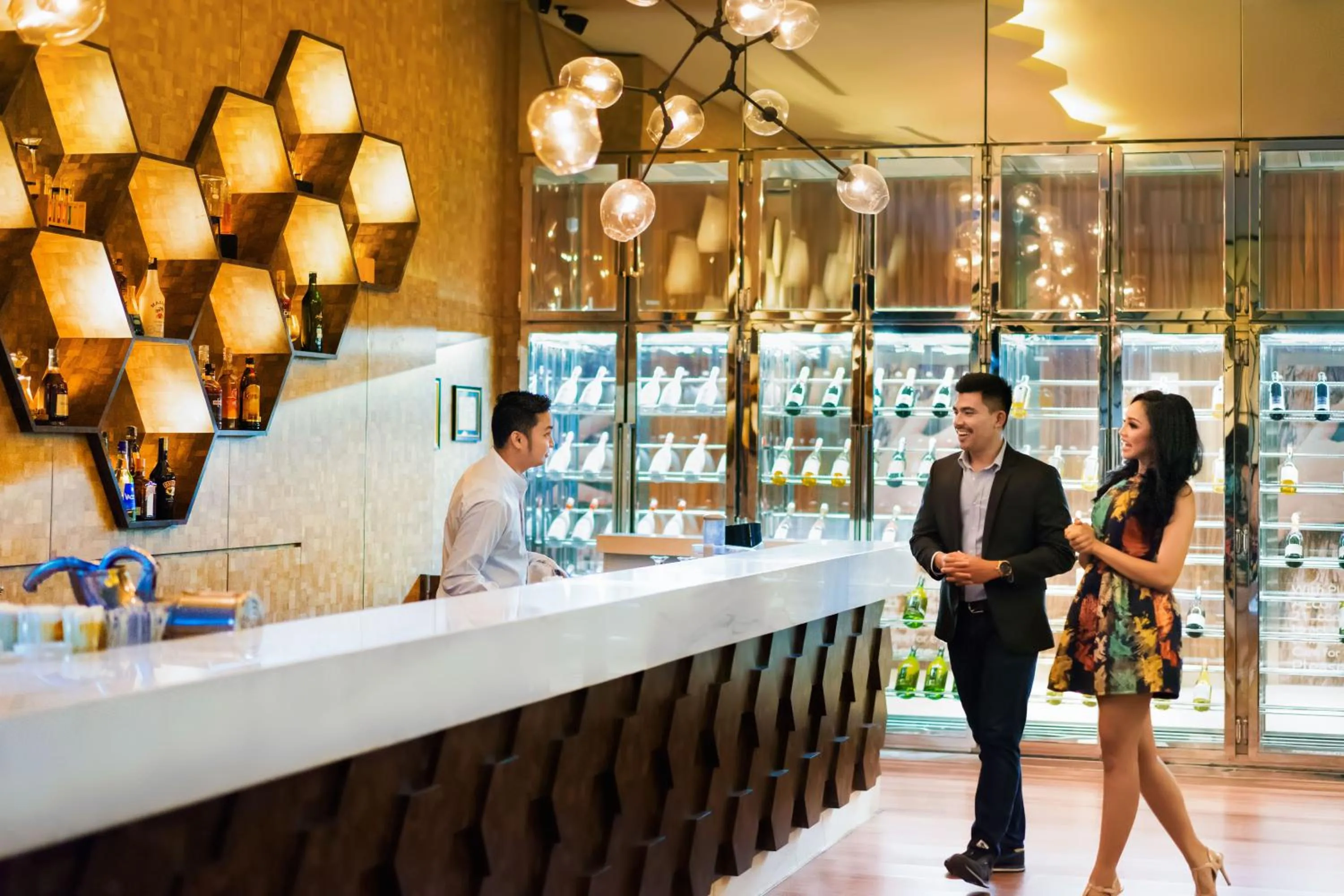 Lounge or bar in Novotel Pekanbaru