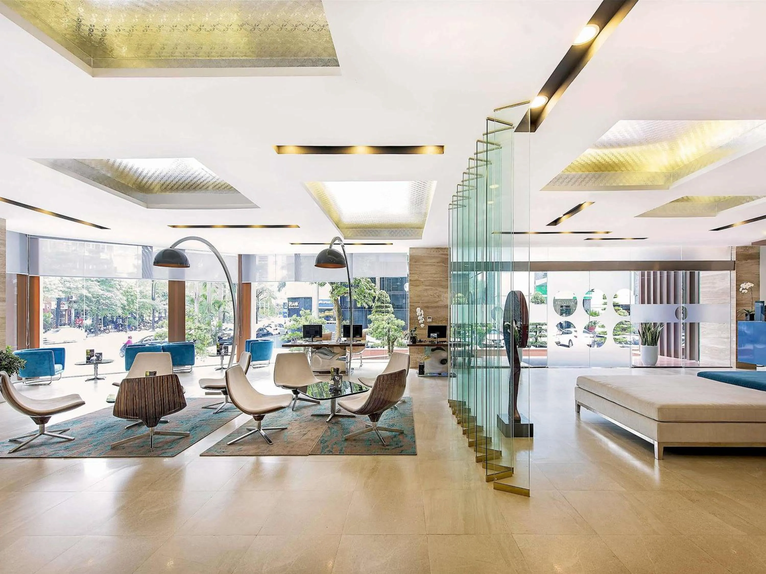 Property building in Novotel Suites Hanoi