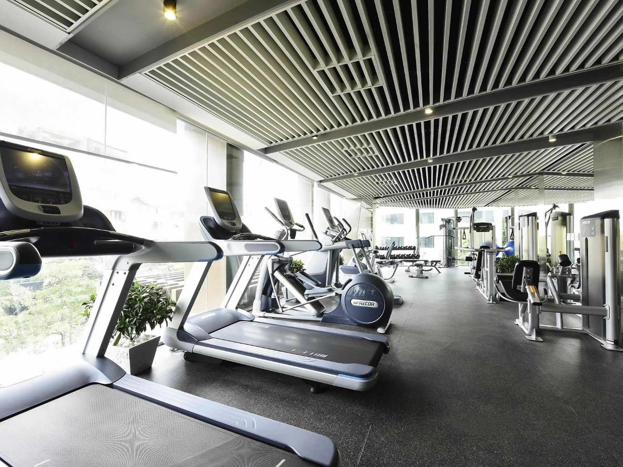 Fitness centre/facilities in Novotel Suites Hanoi