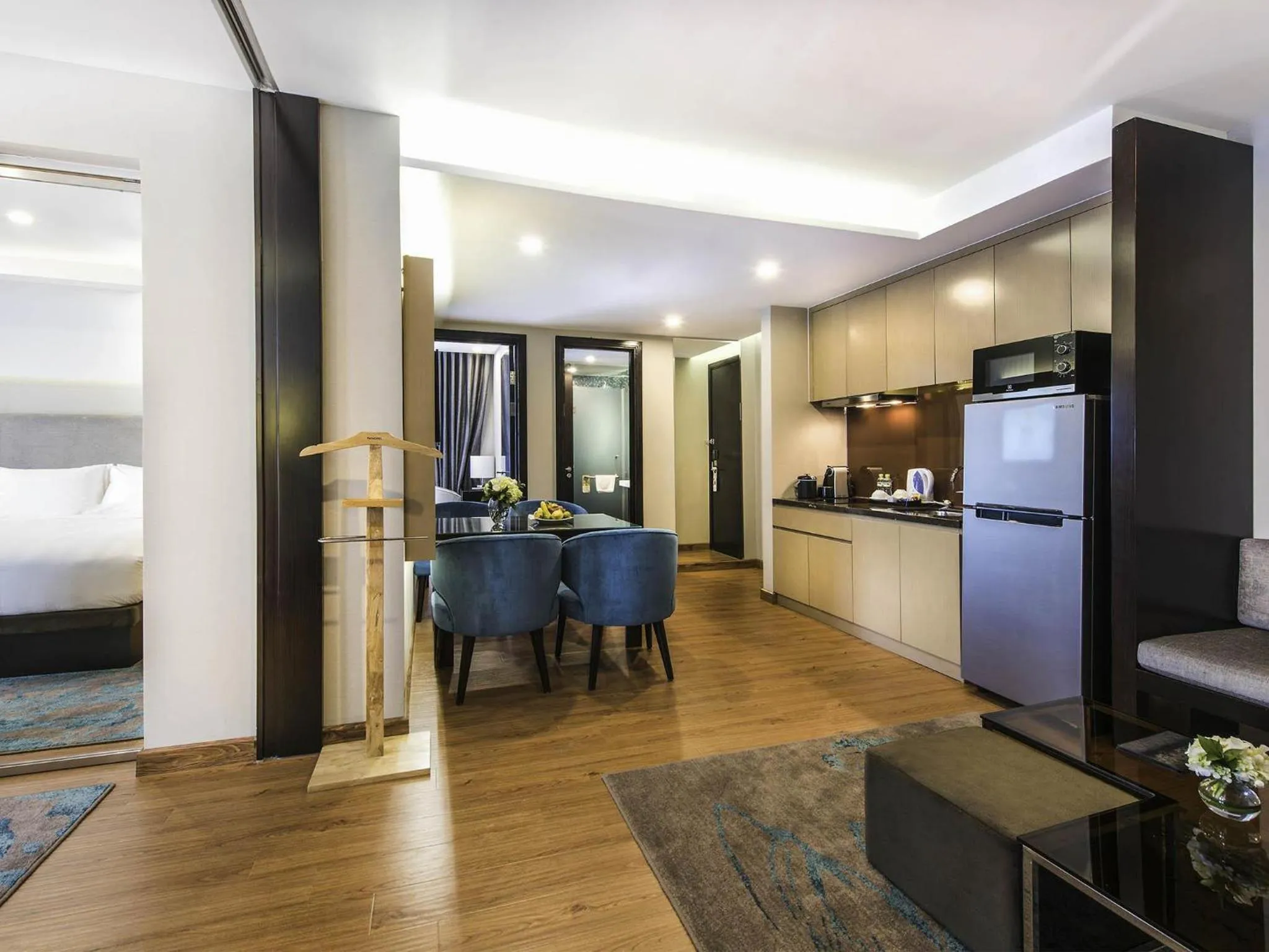 Bedroom in Novotel Suites Hanoi