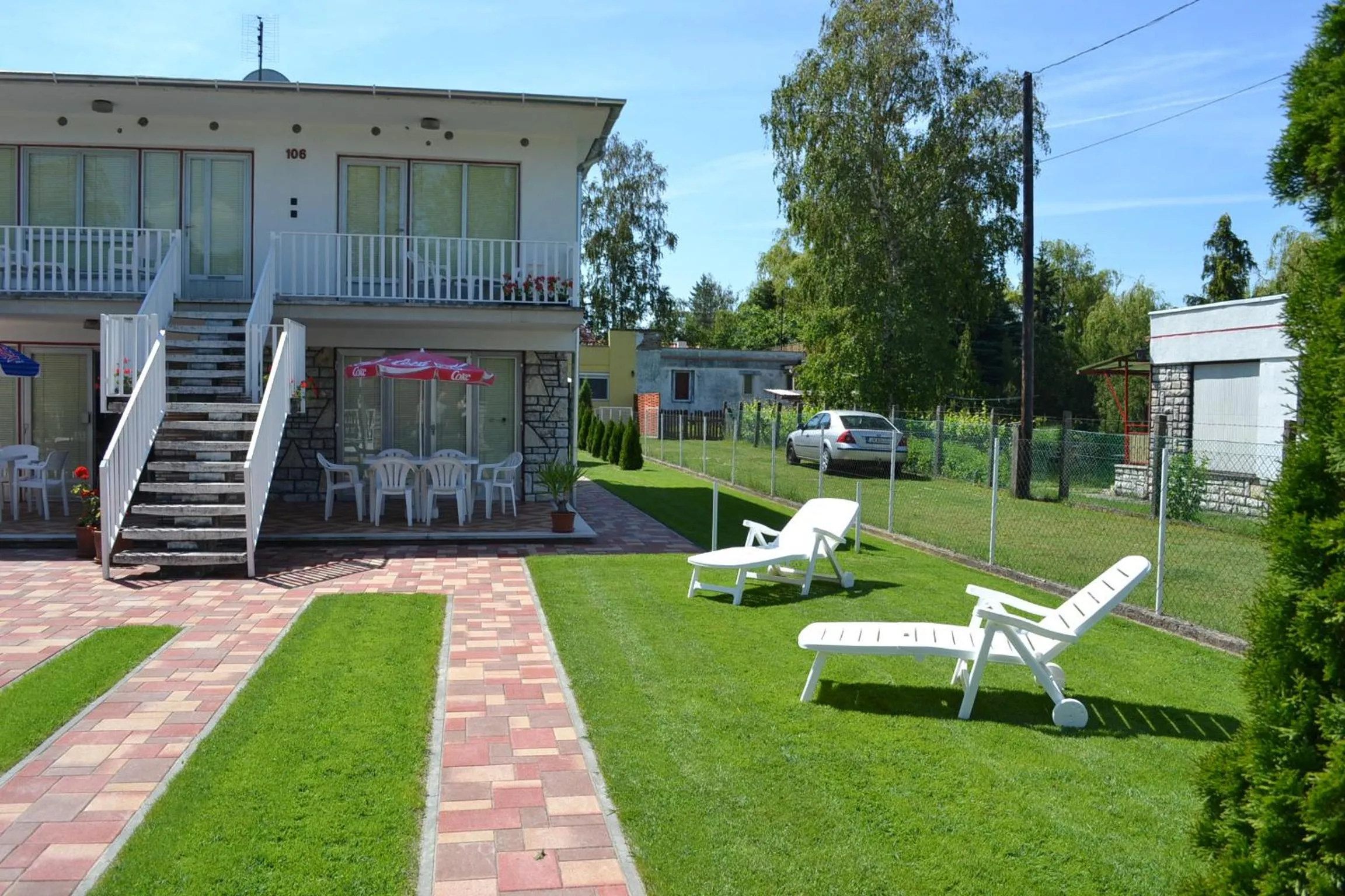 Property building in Family Home Apartment