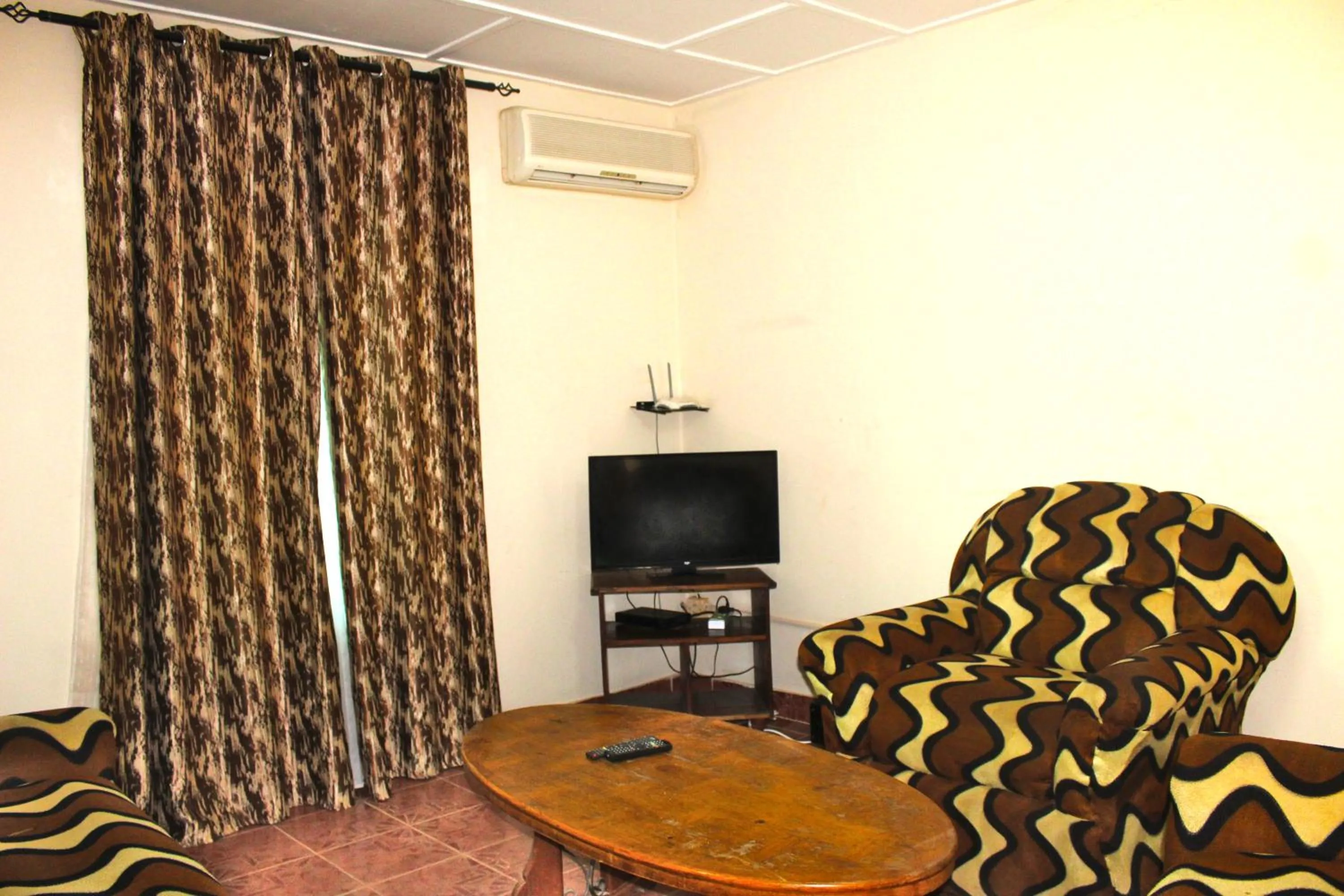 Living room in Harmony house apartments