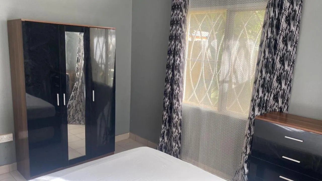 Bedroom, Bed in Harmony house apartments