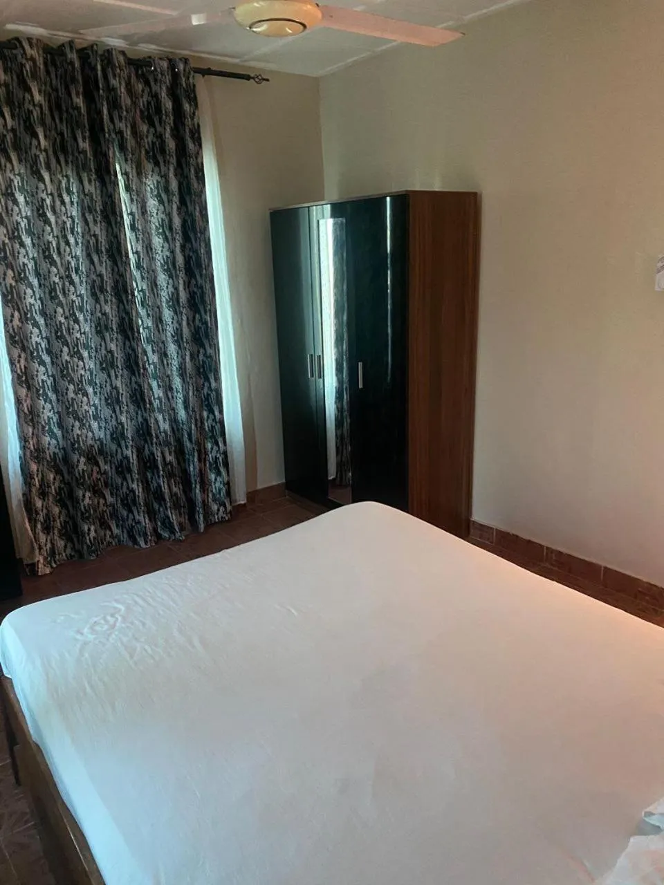 Bedroom, Bed in Harmony house apartments