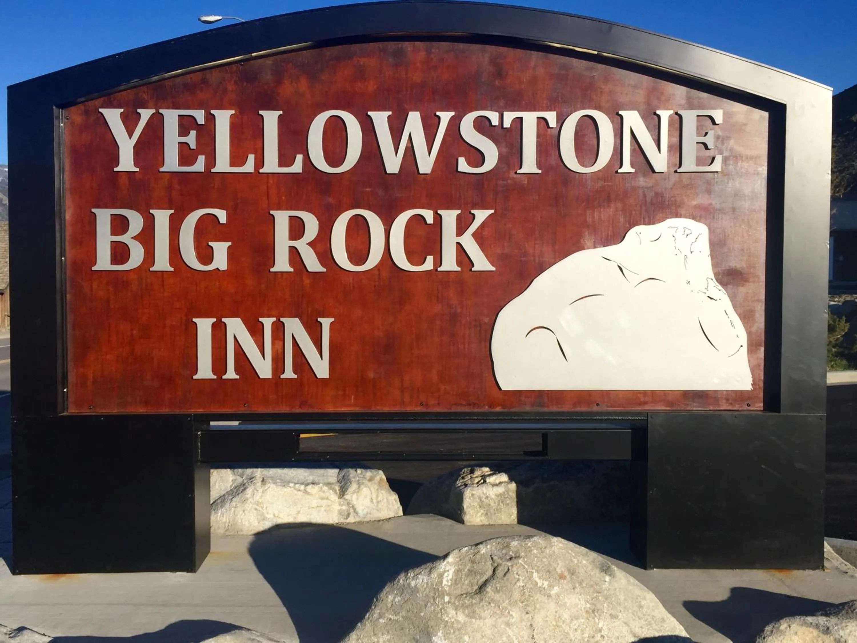 Property logo or sign in Yellowstone Big Rock Inn
