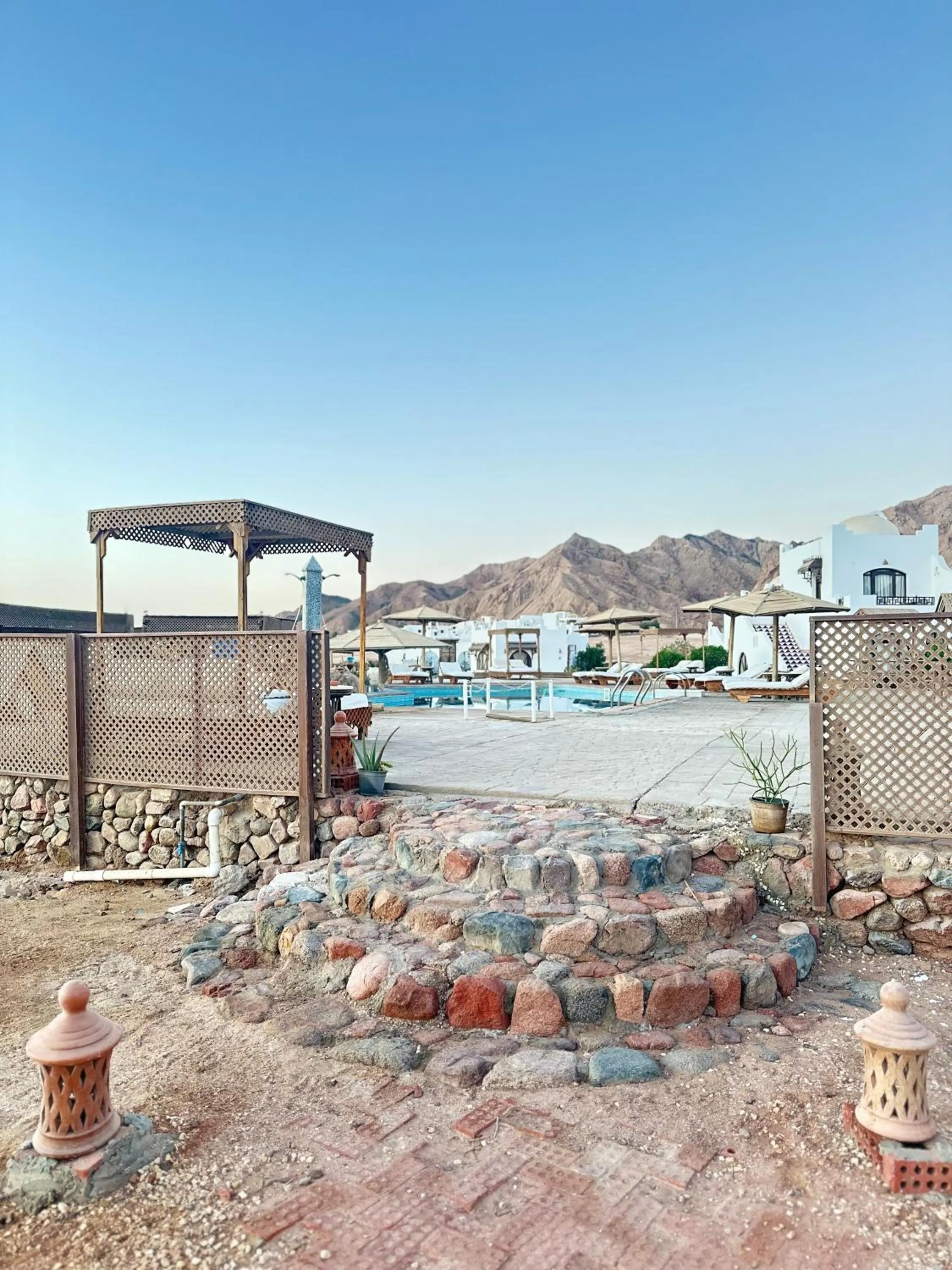 Swimming pool in Daniela Diving Resort Dahab
