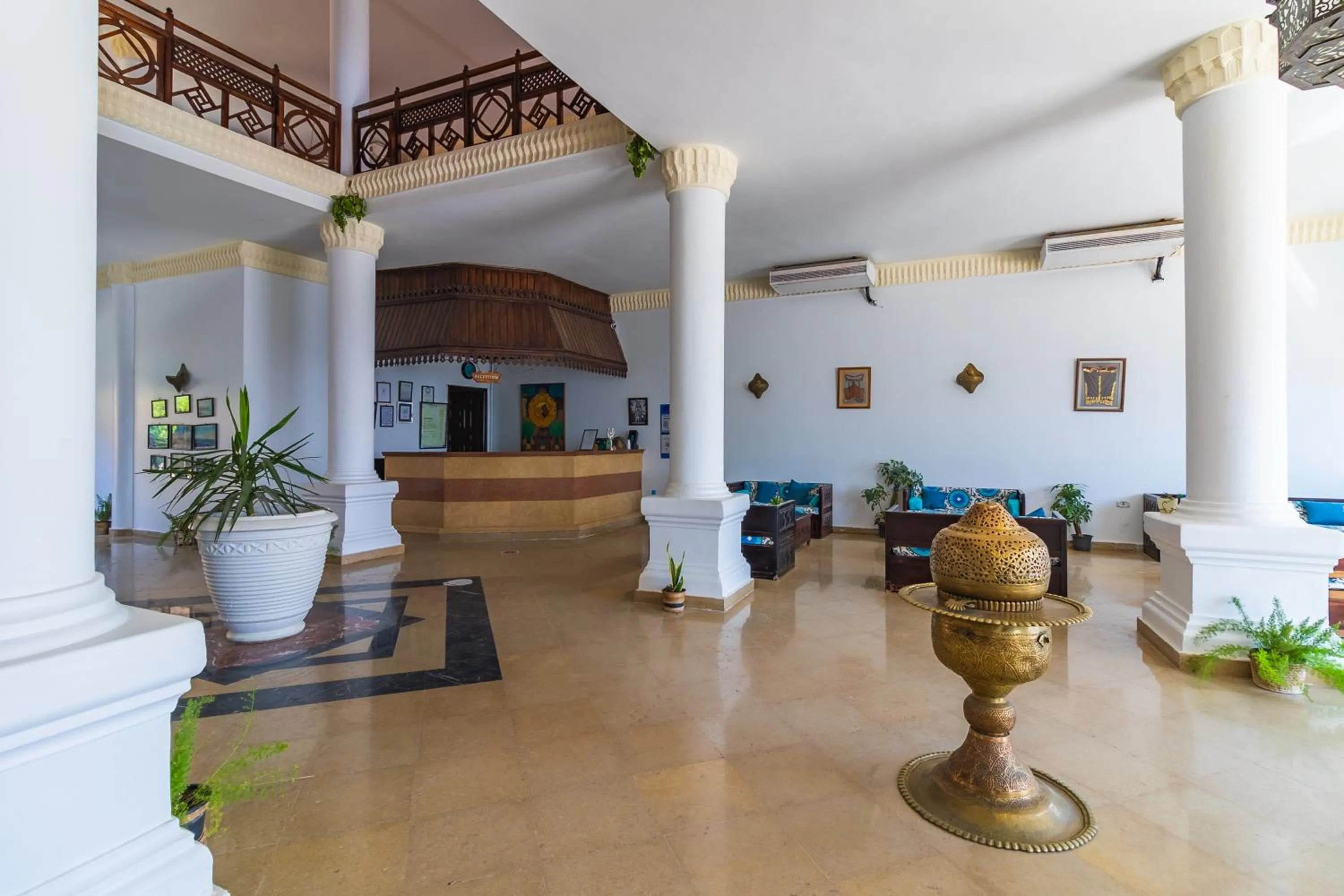 Lobby or reception in Daniela Diving Resort Dahab