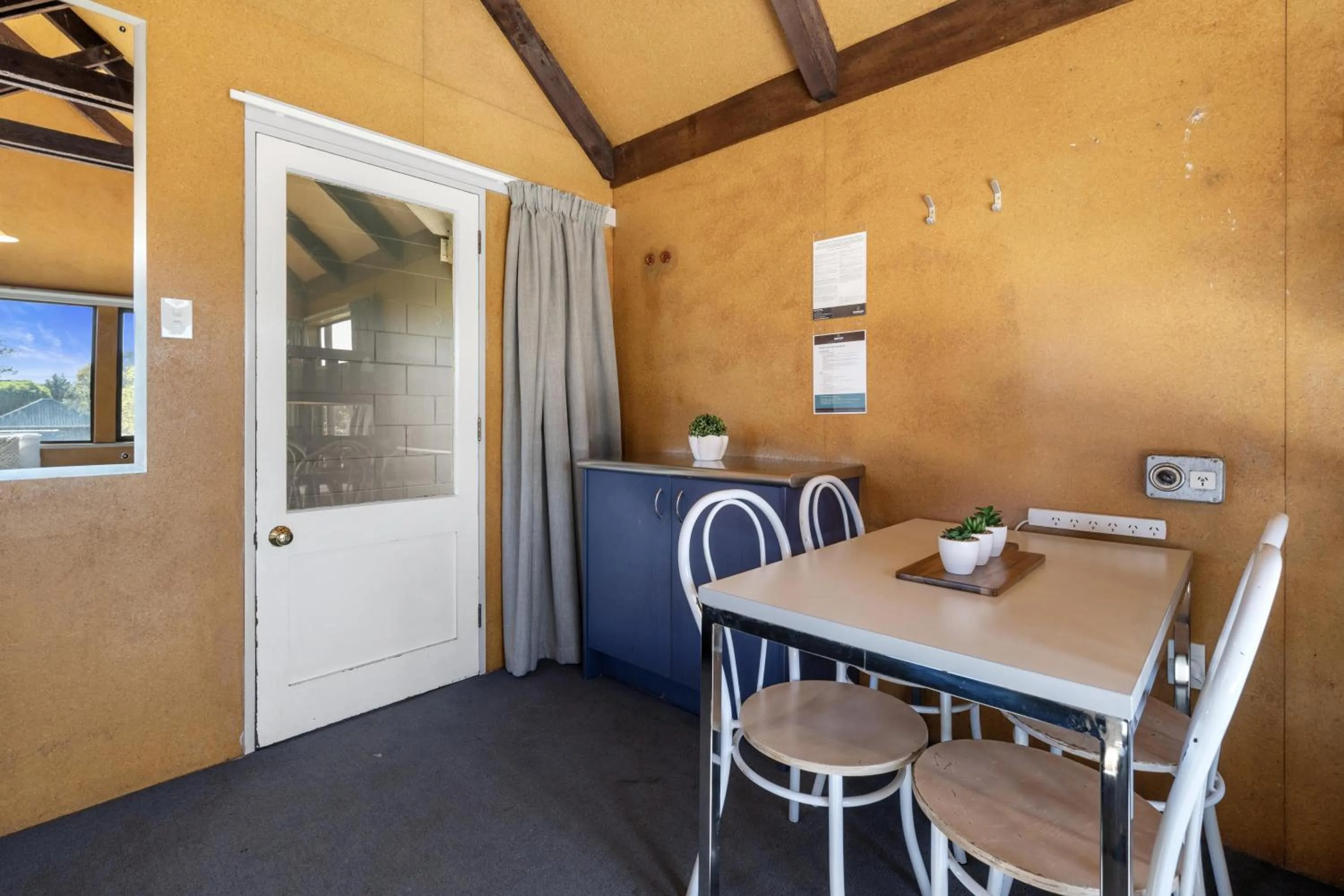 Seating area in Tasman Holiday Parks - Christchurch