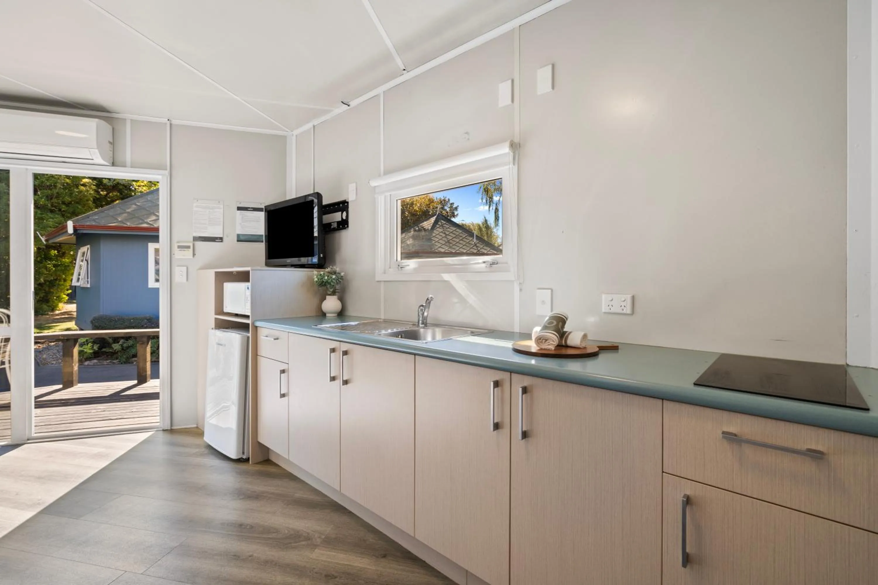 Kitchen or kitchenette in Tasman Holiday Parks - Christchurch