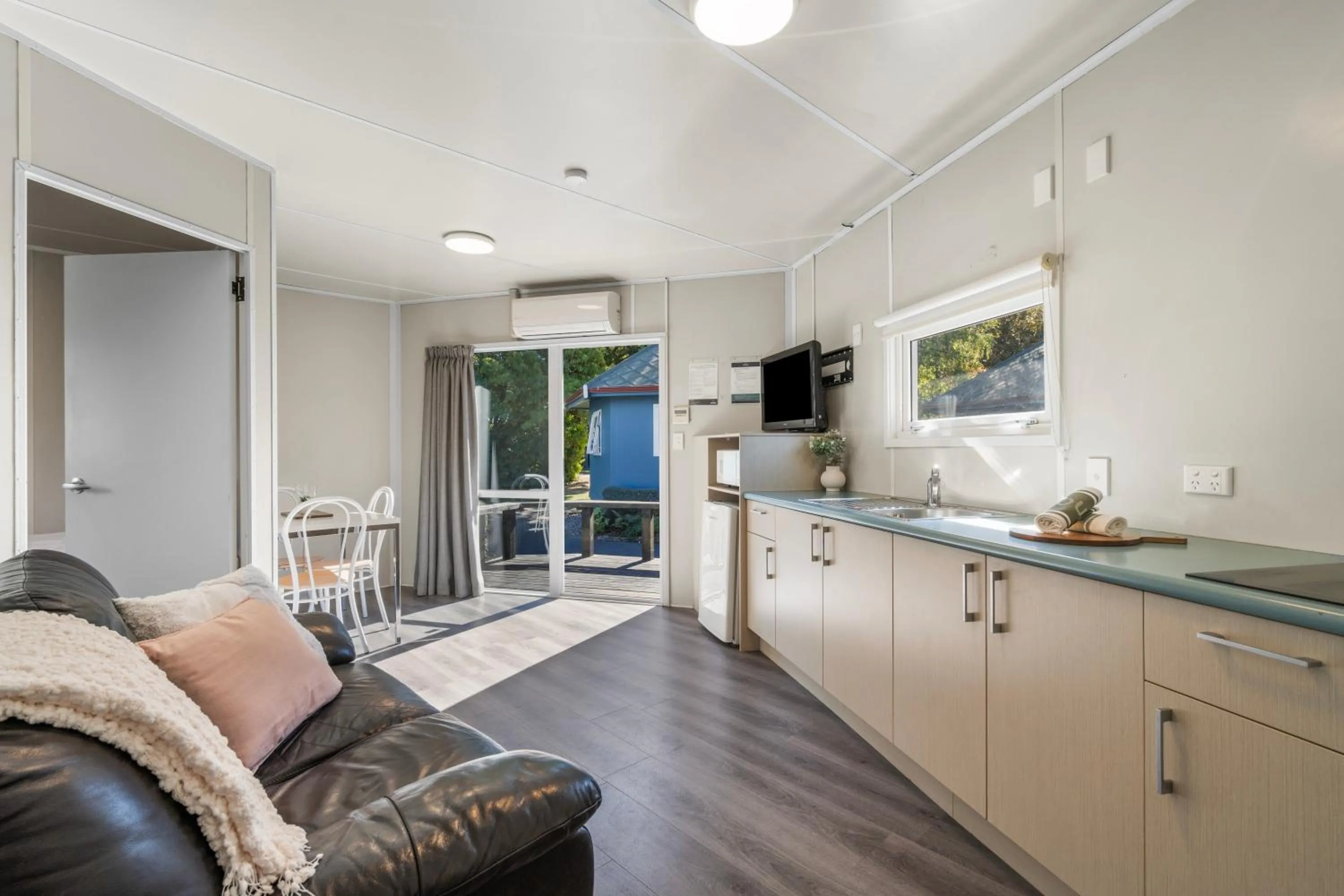 Kitchen or kitchenette in Tasman Holiday Parks - Christchurch