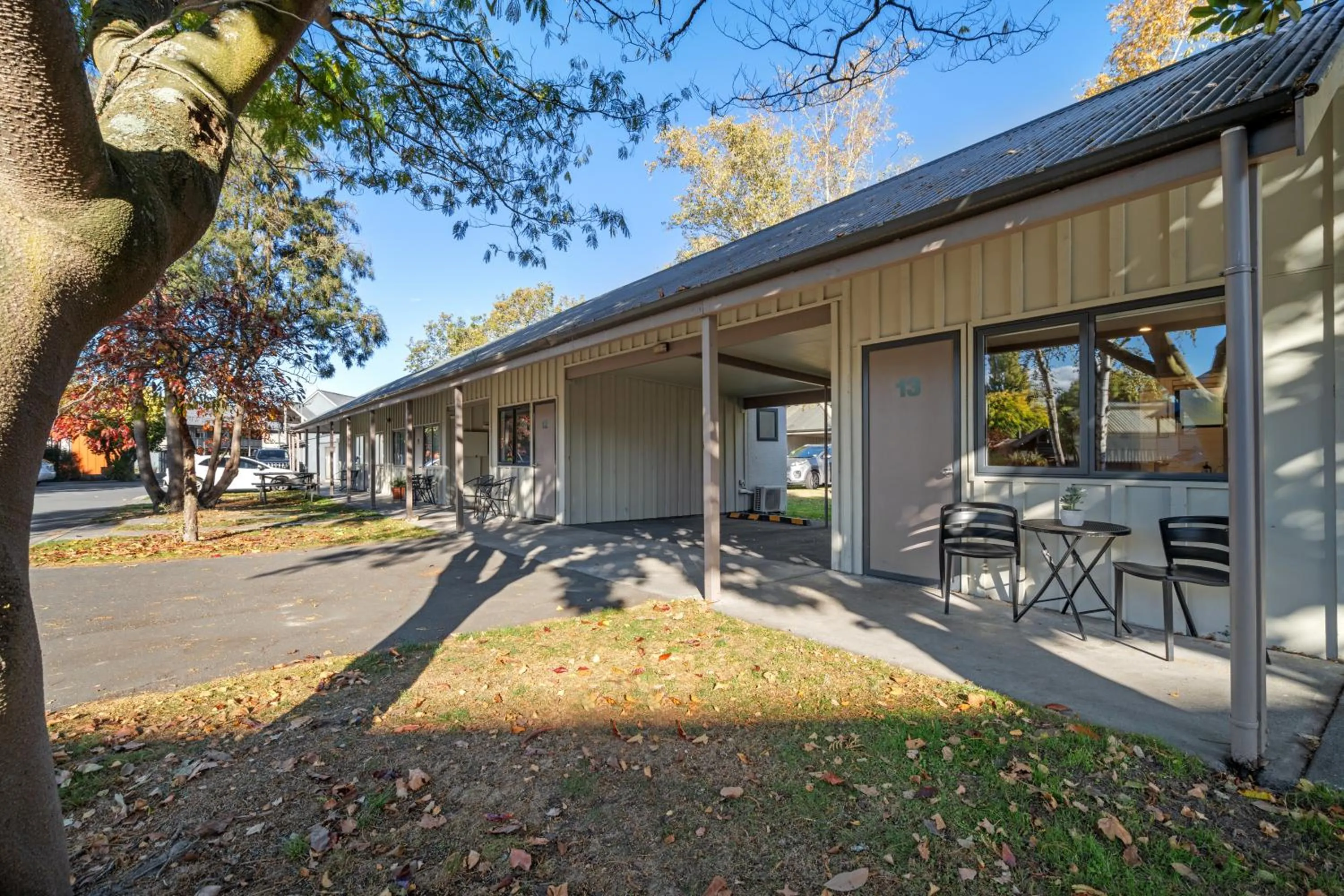 Patio in Tasman Holiday Parks - Christchurch