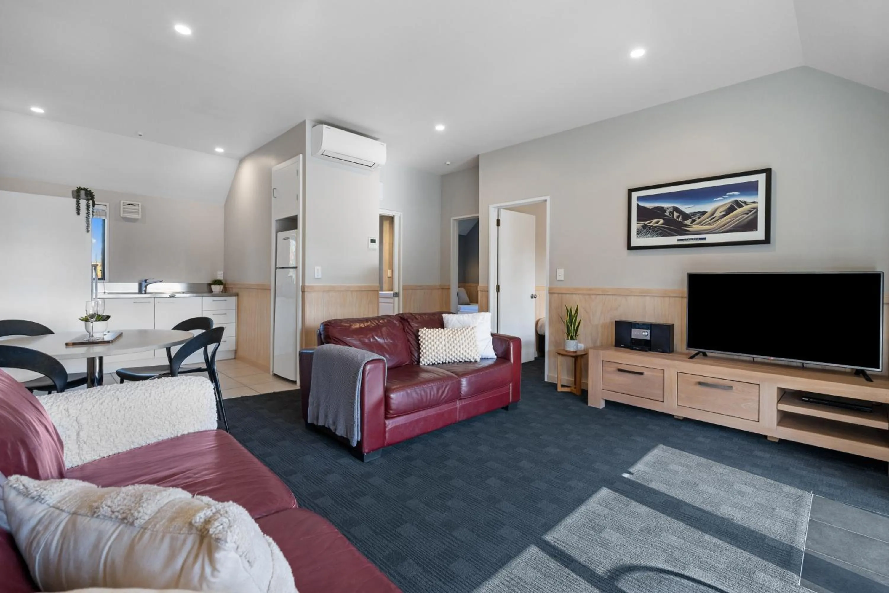 Living room in Tasman Holiday Parks - Christchurch
