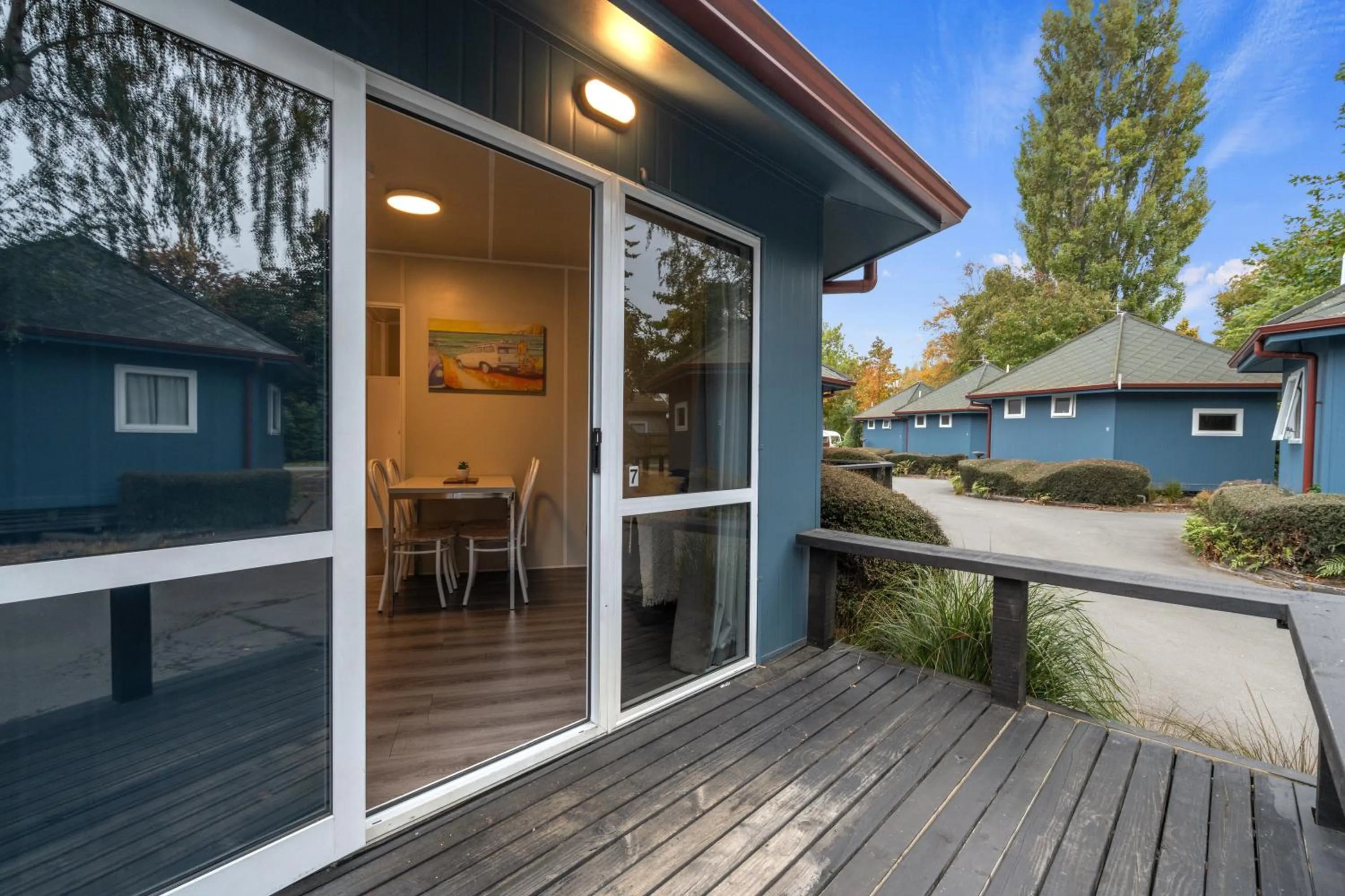 Balcony/Terrace in Tasman Holiday Parks - Christchurch