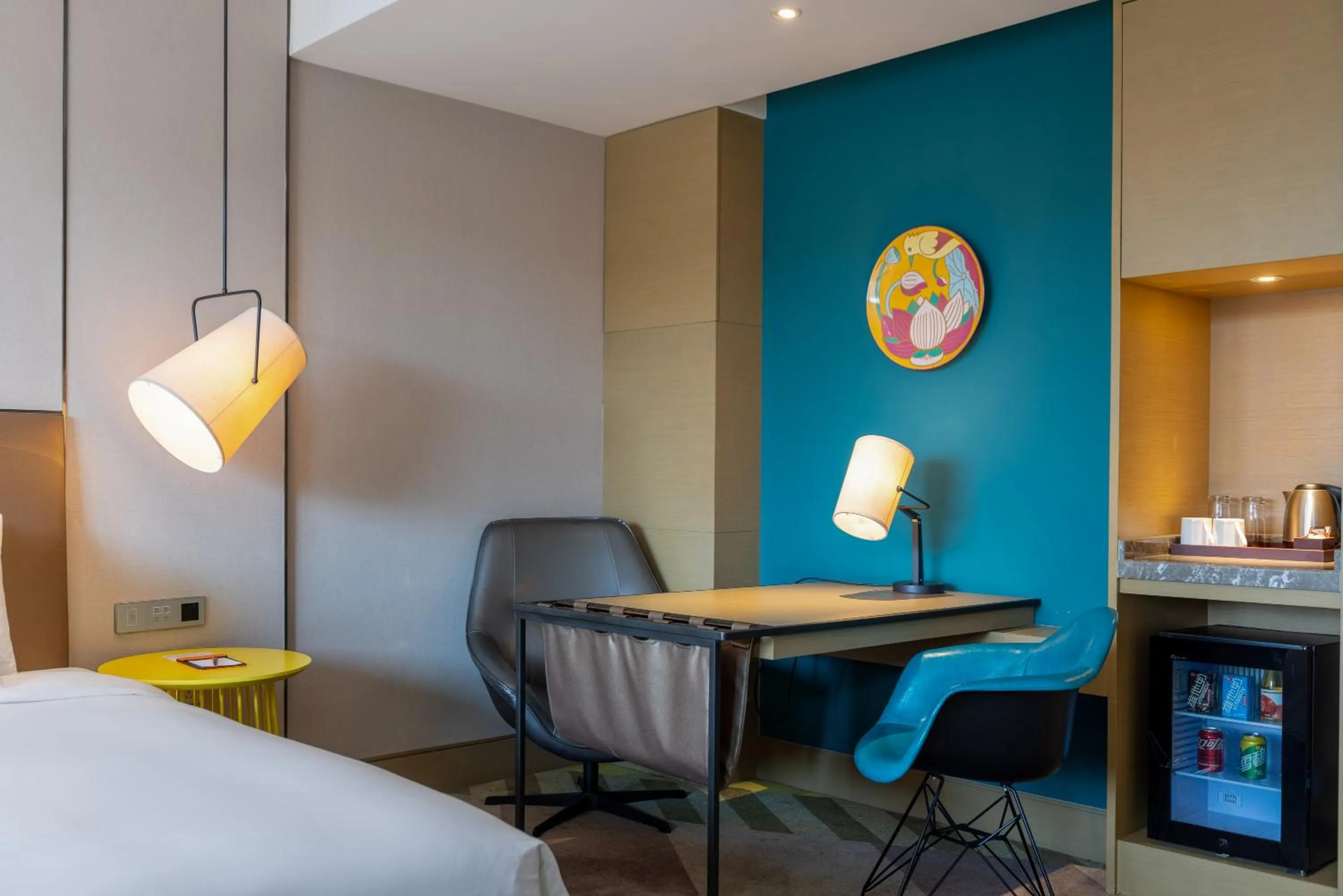 Bed in MiniMax Premier Hotel Shanghai Hongqiao