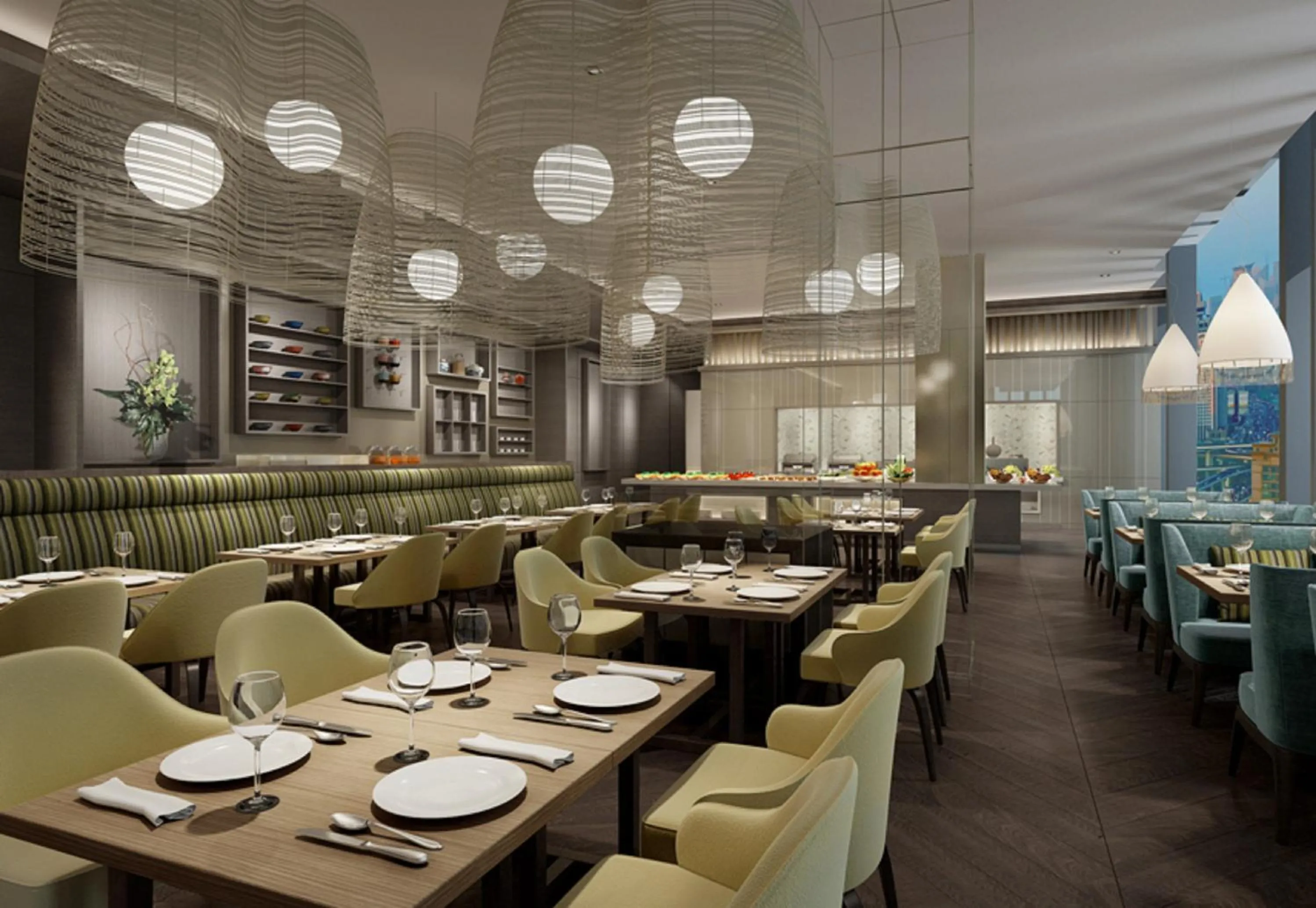 Restaurant/places to eat in Ascott Central Wuxi