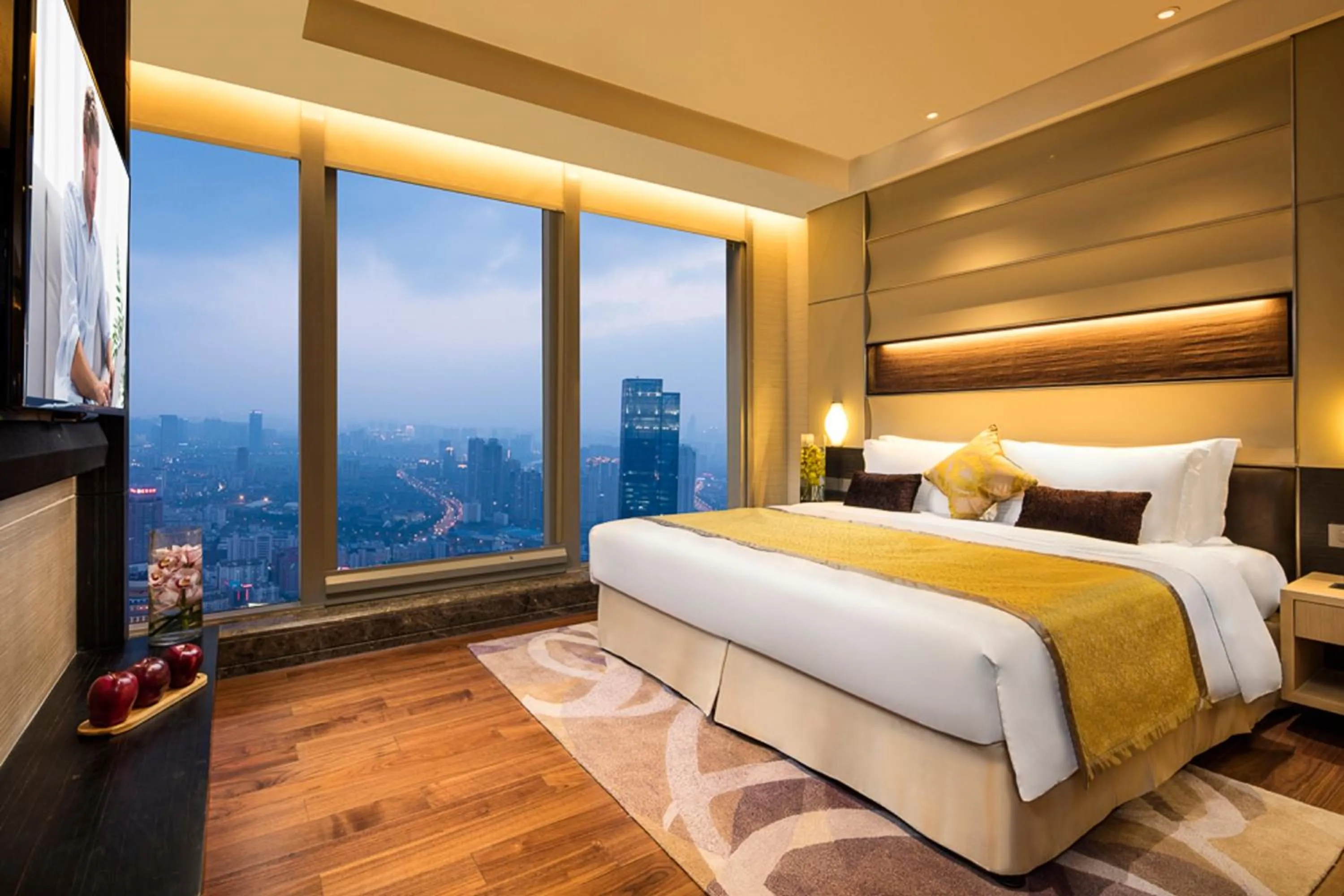 Bedroom, Bed in Ascott Central Wuxi