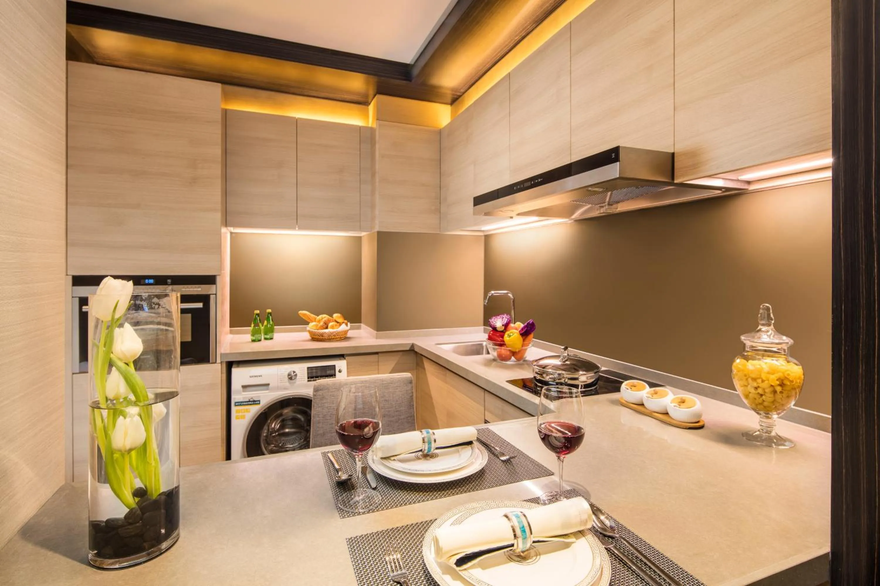 Kitchen or kitchenette in Ascott Central Wuxi