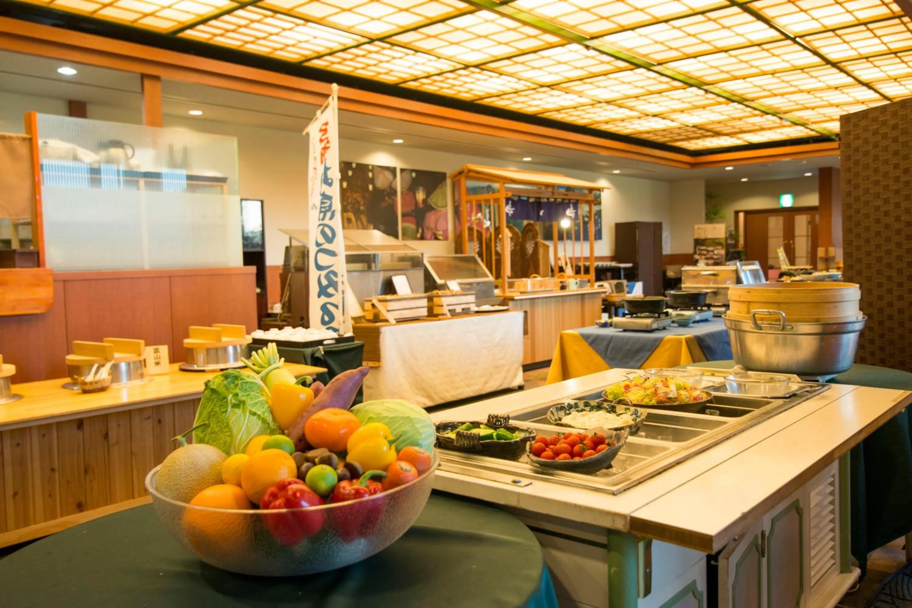 Buffet breakfast in Tsurugi Koizuki