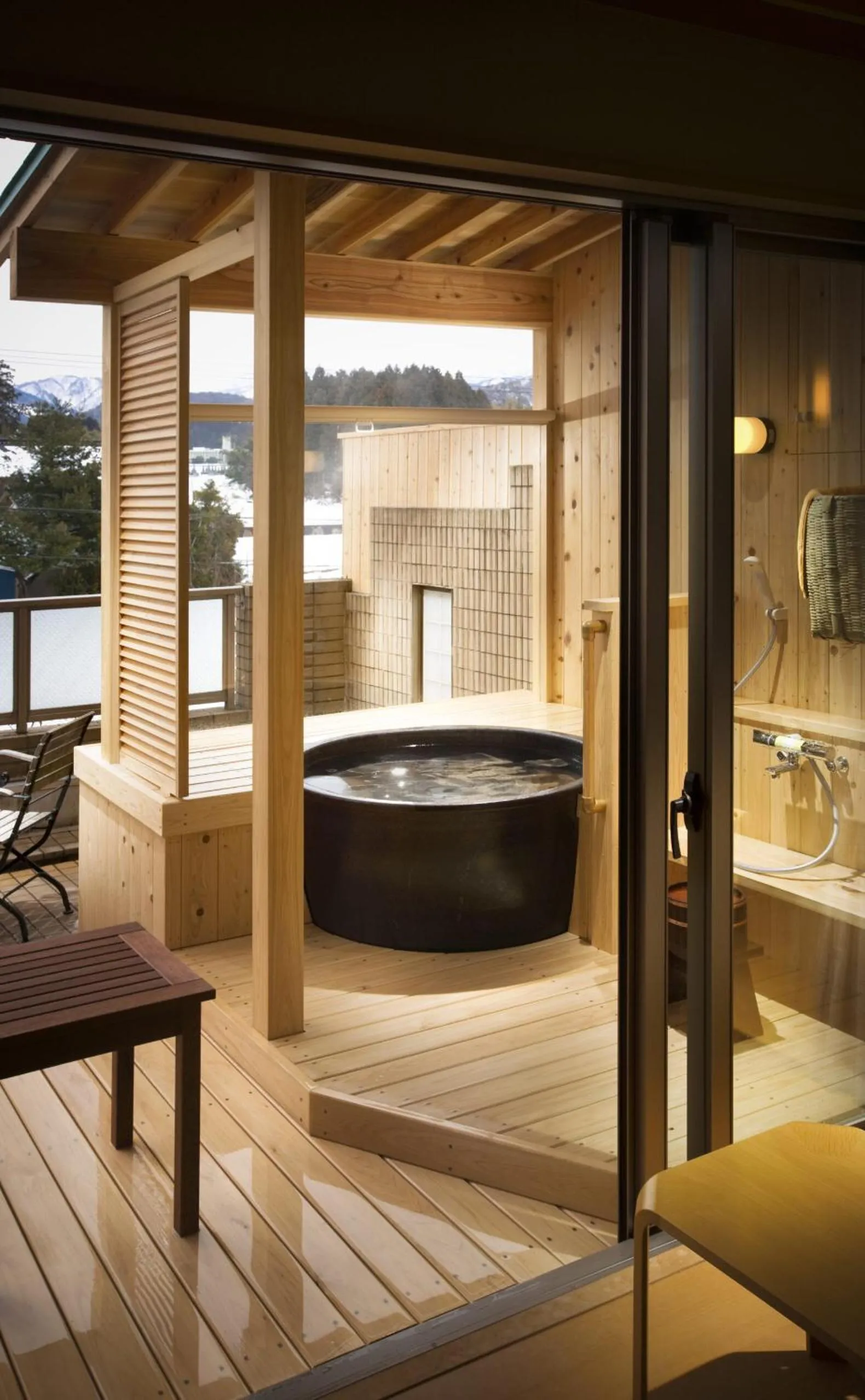 Hot Spring Bath in Tsurugi Koizuki