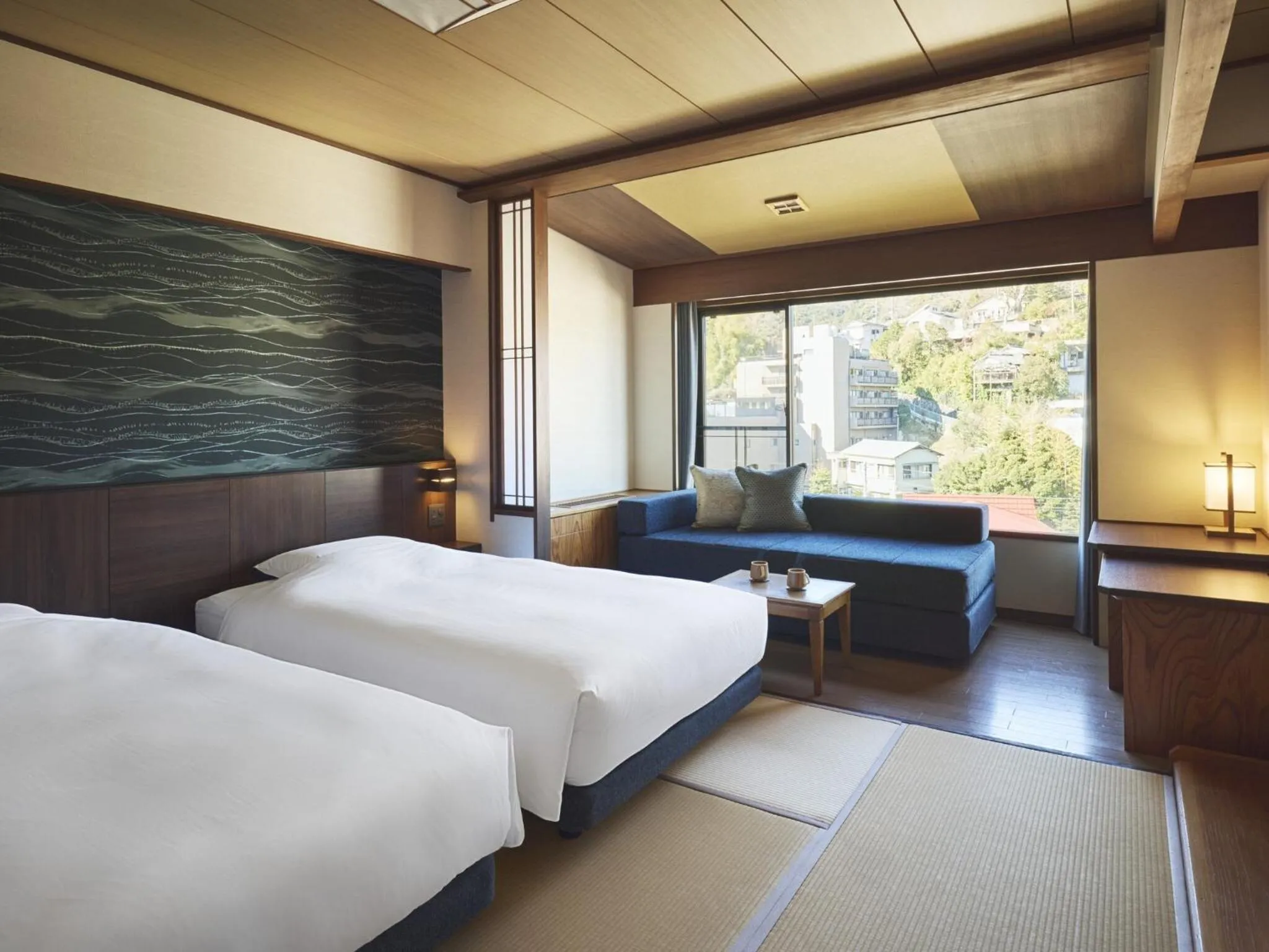 Photo of the whole room, Bed in Laforet Ito Onsen Yunoniwa