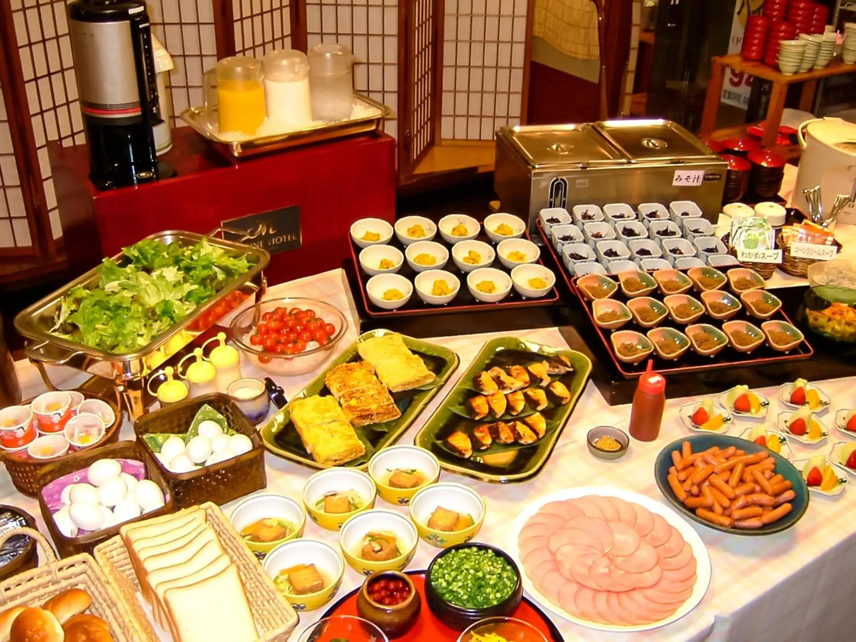 Buffet breakfast in Ichihara Marine Hotel Buffet breakfast in Ichihara Marine Hotel