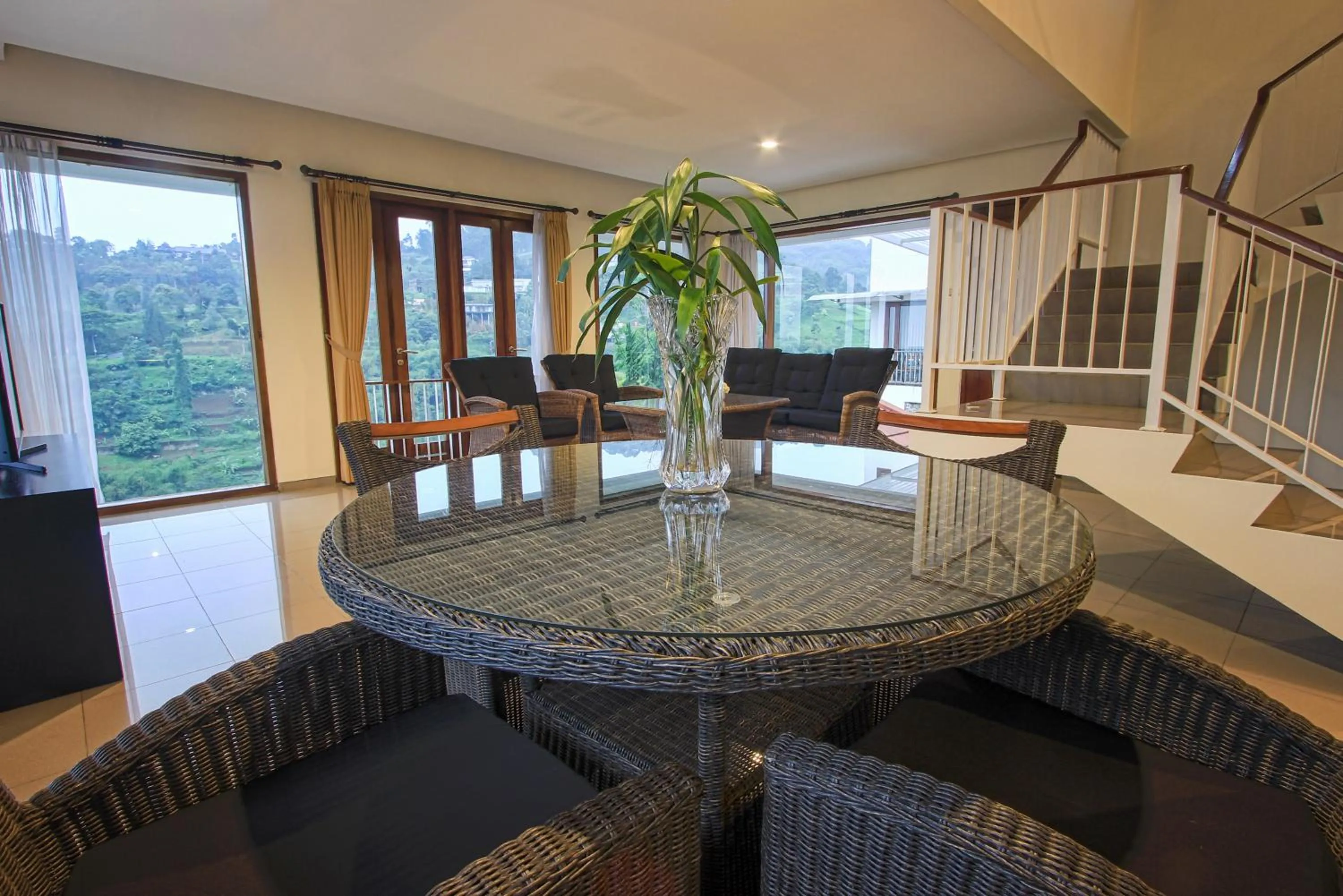 Dining area in Villa Kencana Syariah