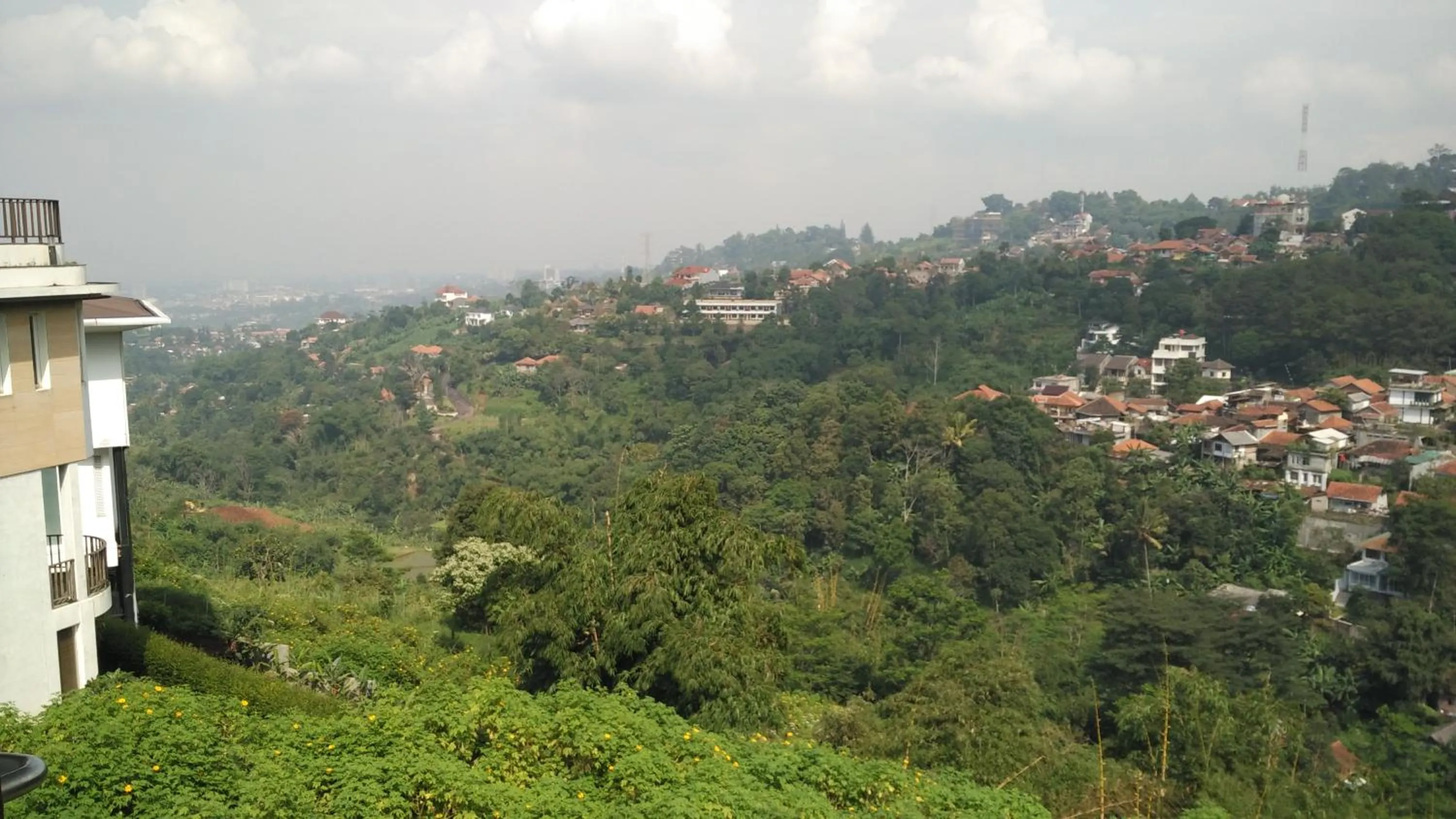 Mountain view in Villa Kencana Syariah