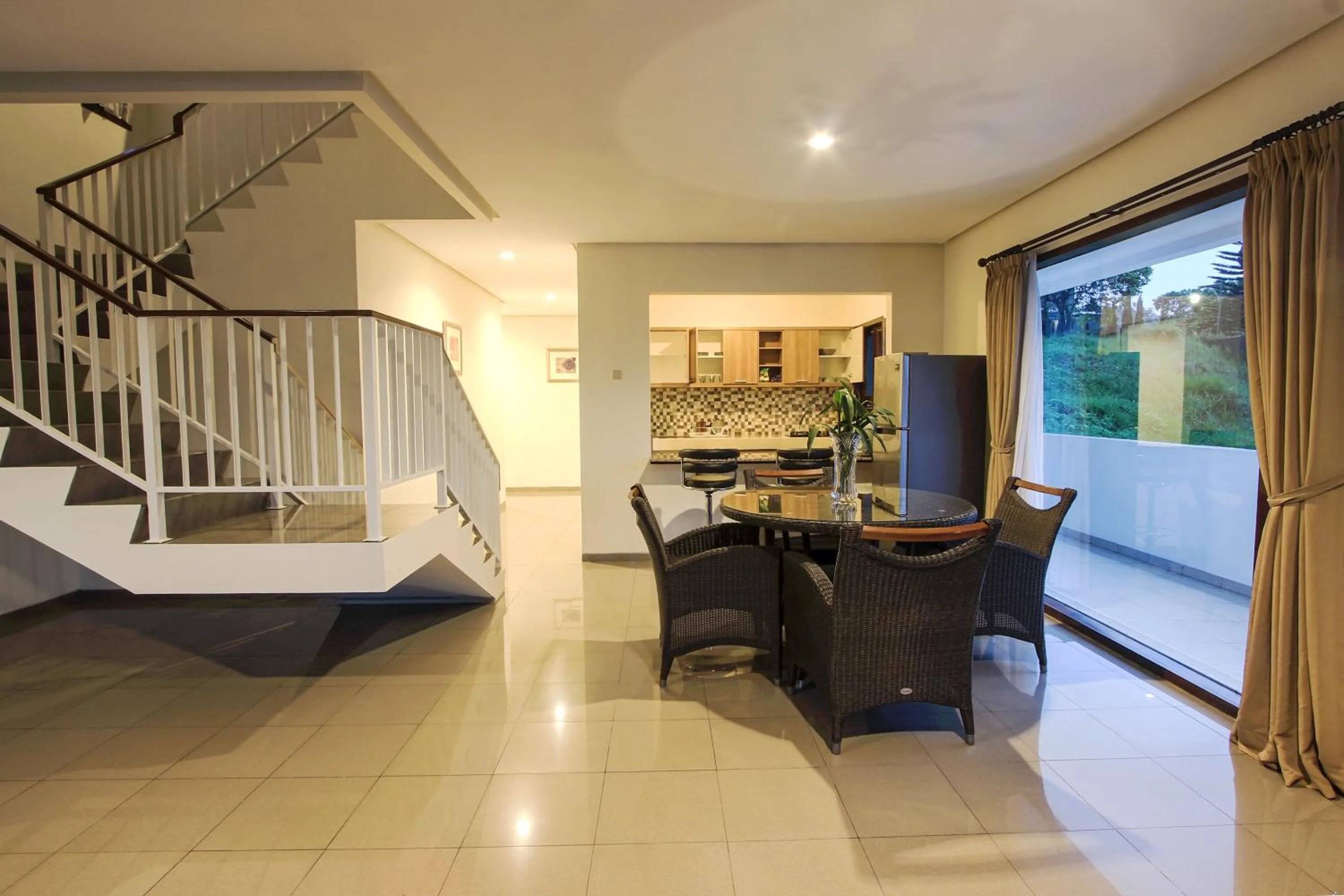 Dining area in Villa Kencana Syariah