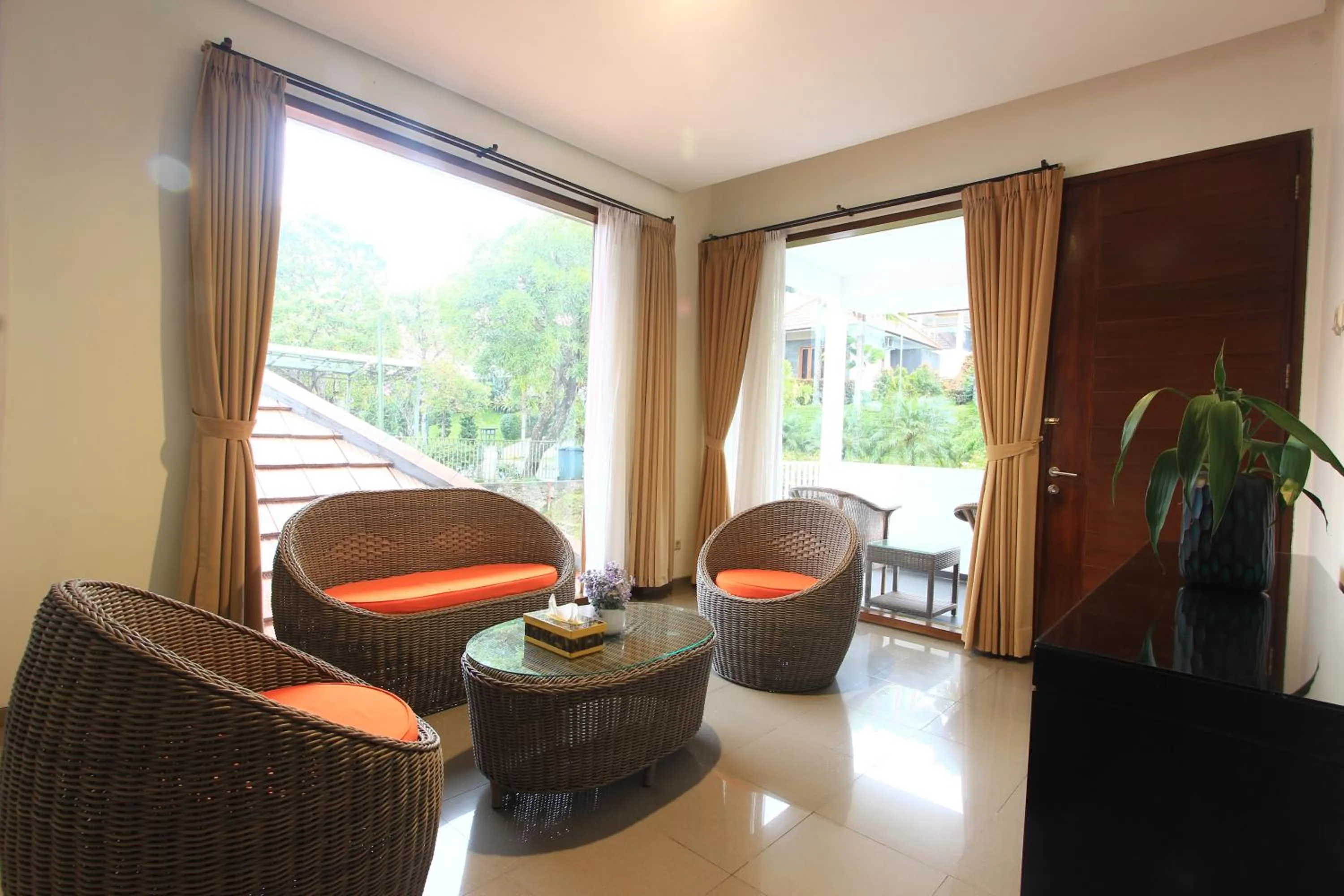 Living room in Villa Kencana Syariah