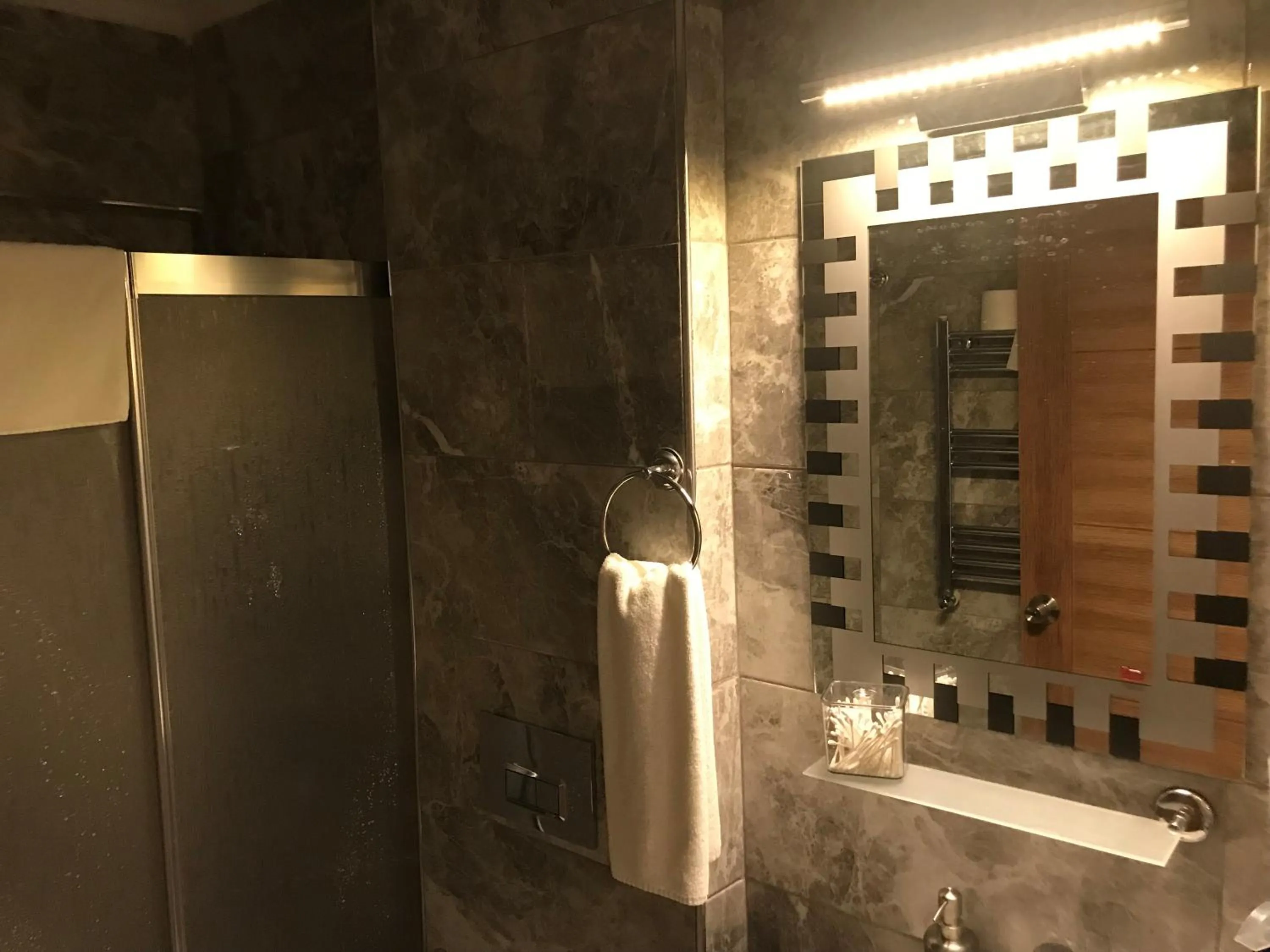 Shower in Goji's Apartments