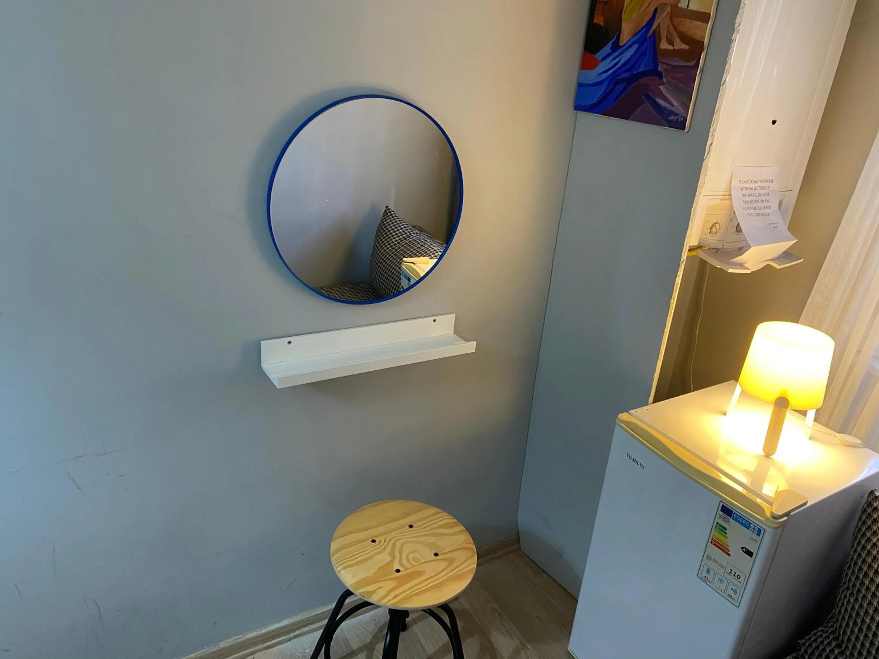 Seating area in Goji's Apartments