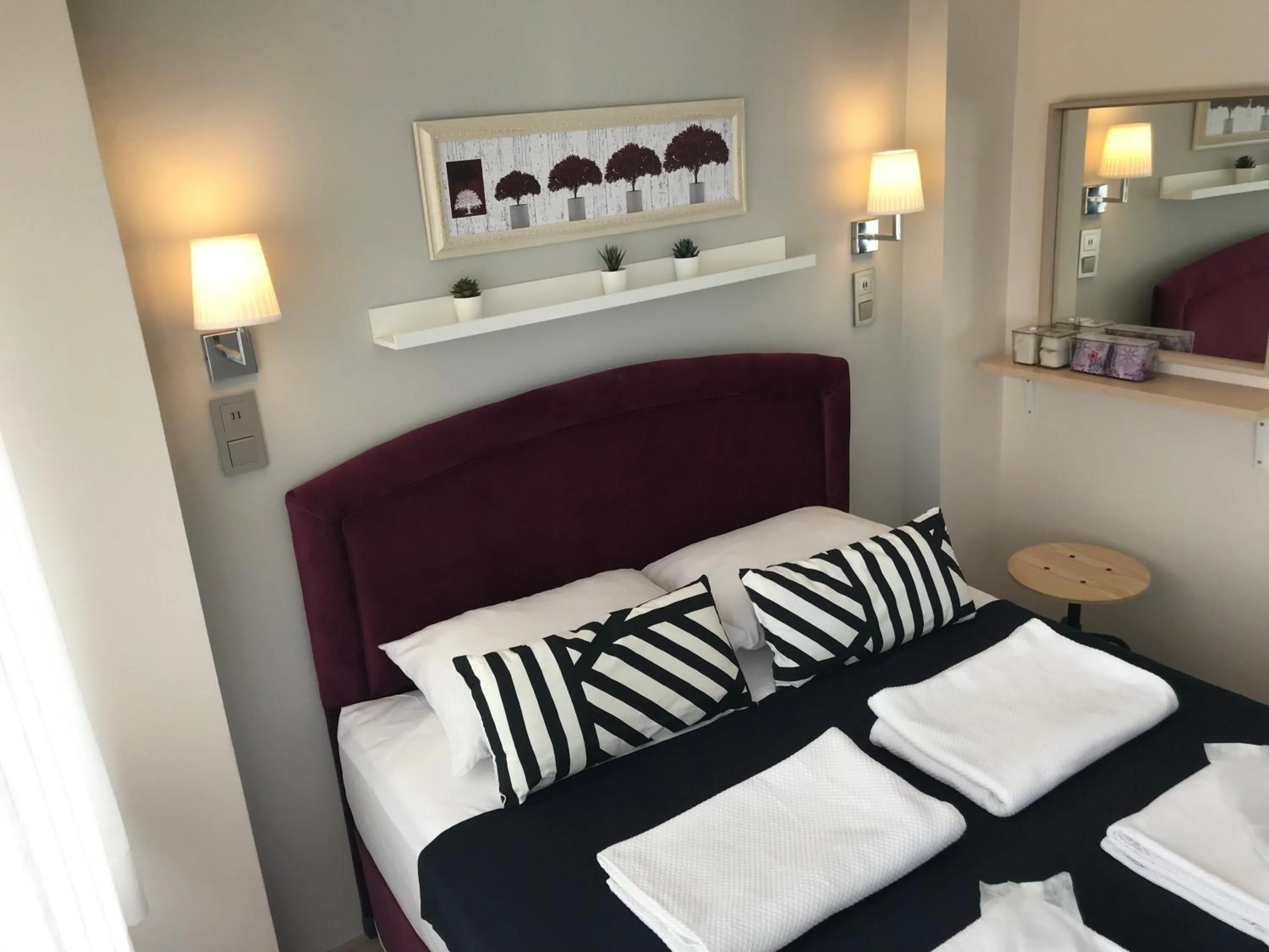 Bed in Goji's Apartments