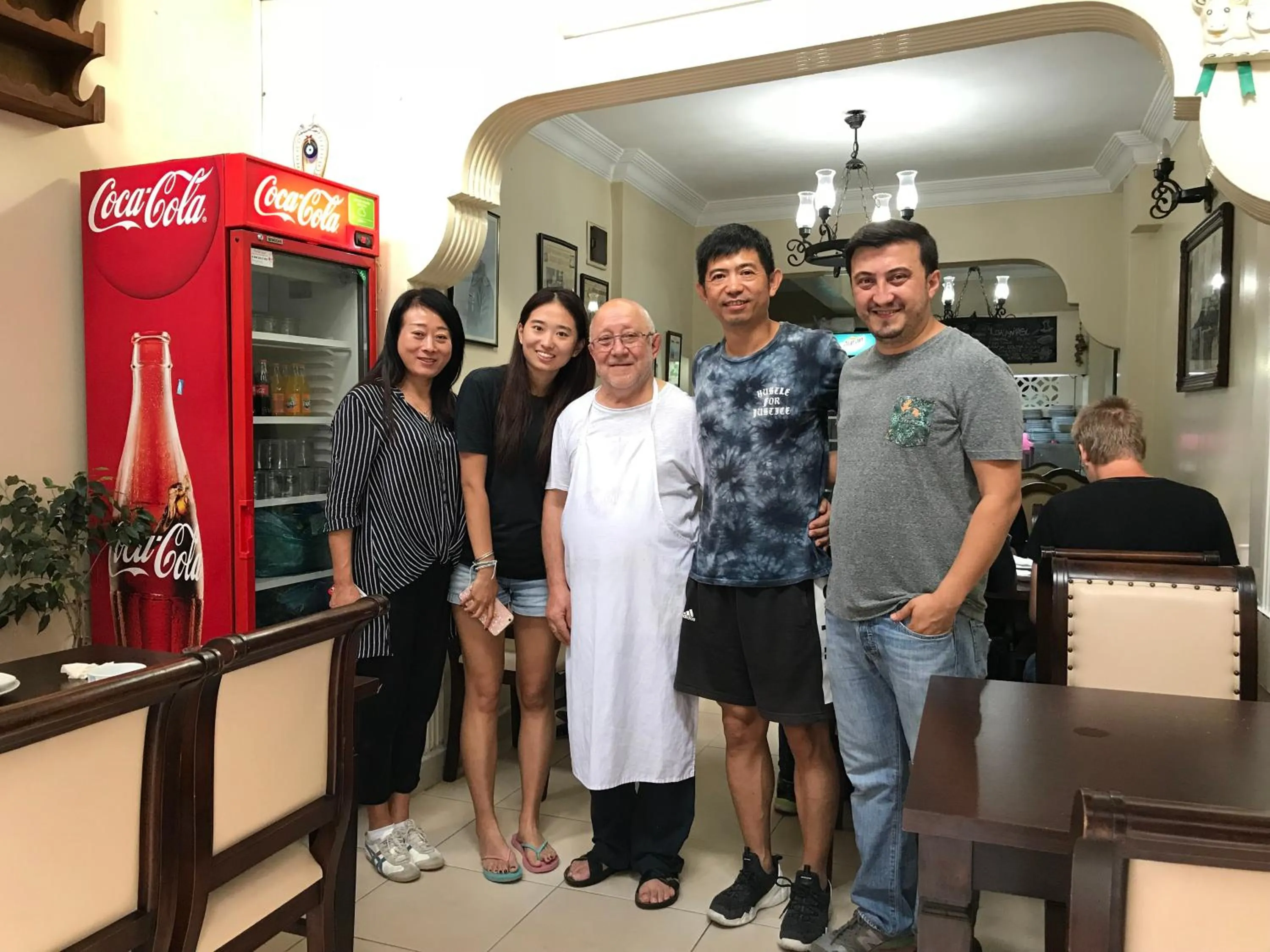 group of guests in Goji's Apartments
