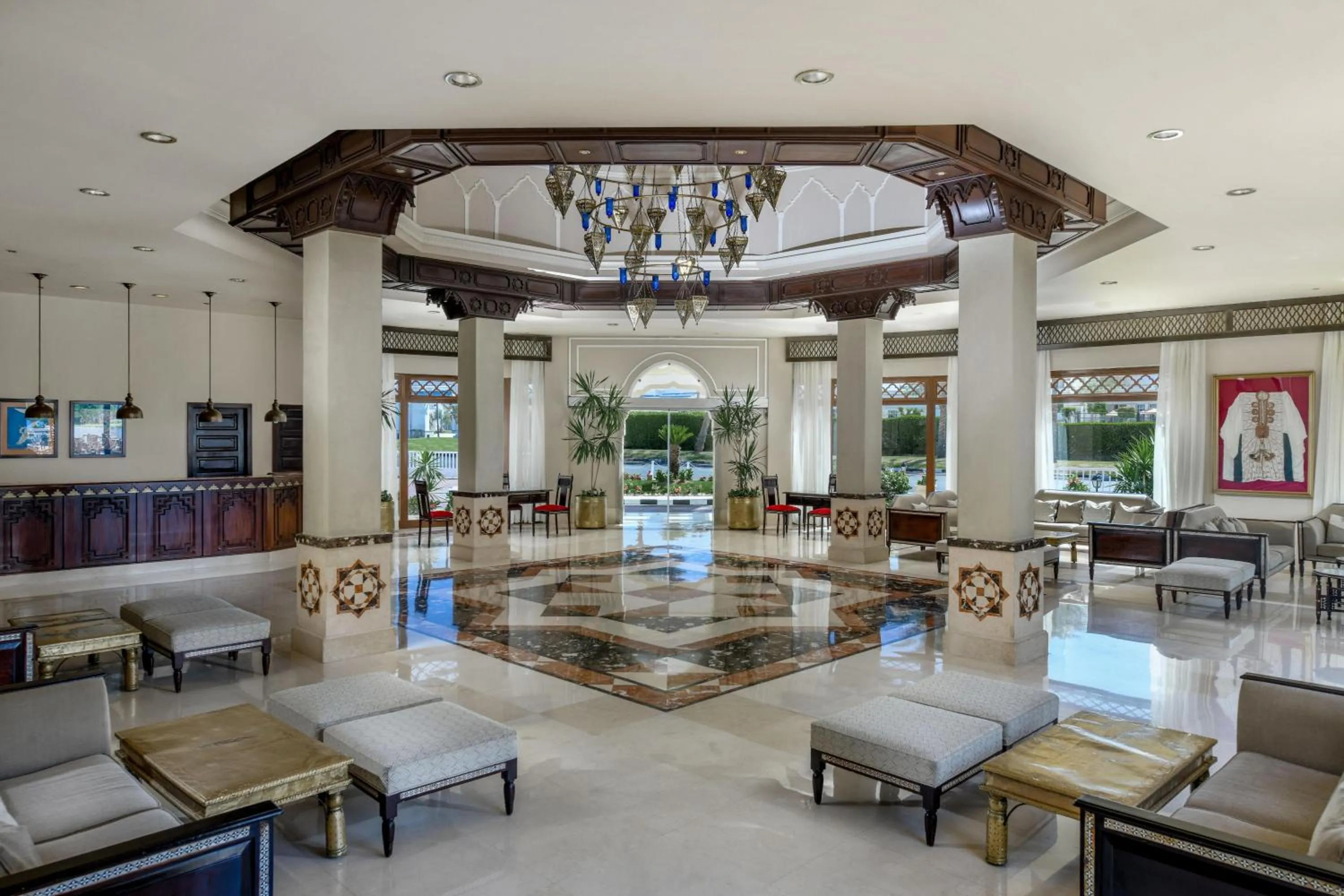 Lobby or reception in JAZ Fanara Resort