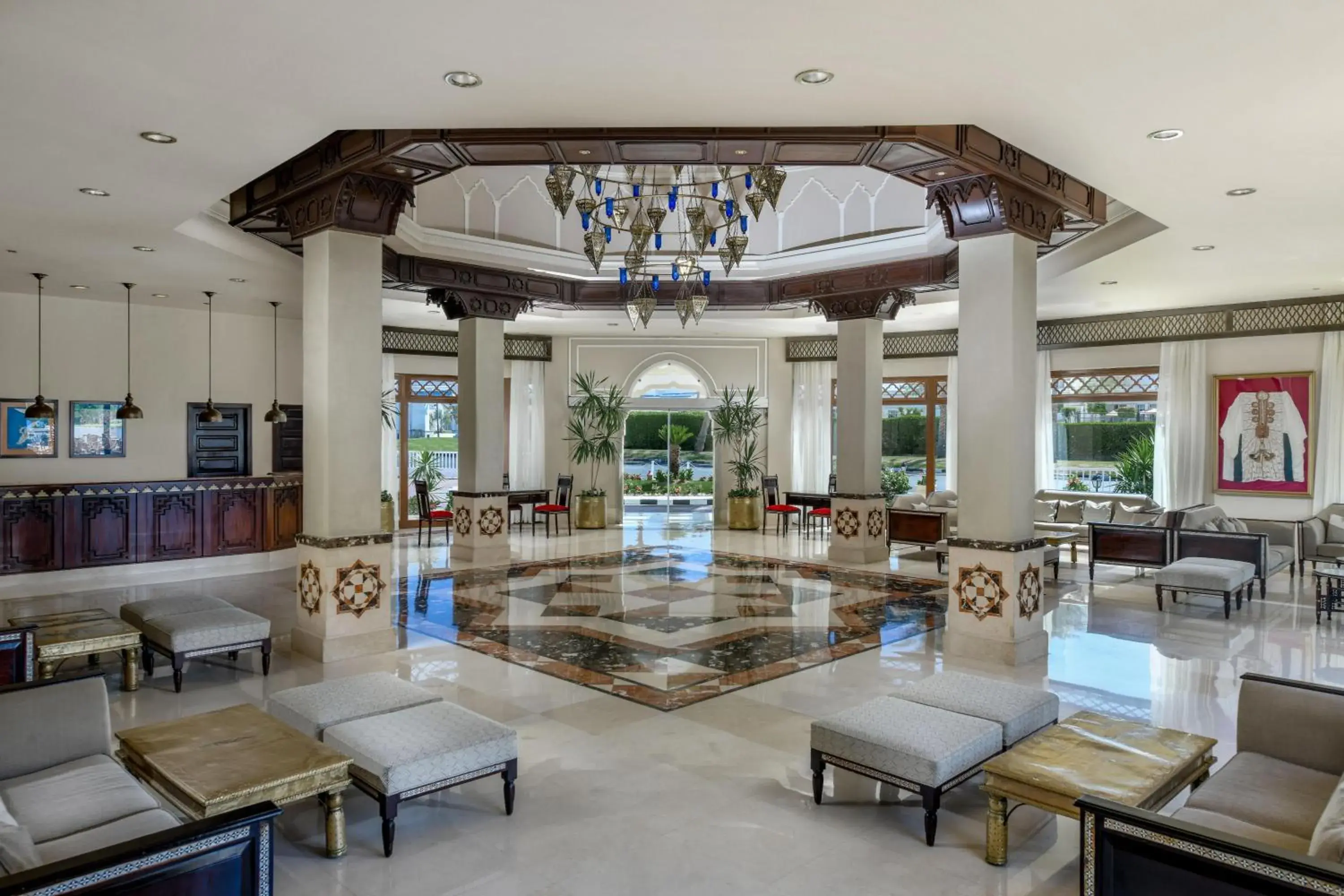 Lobby or reception in JAZ Fanara Resort Lobby or reception in JAZ Fanara Resort