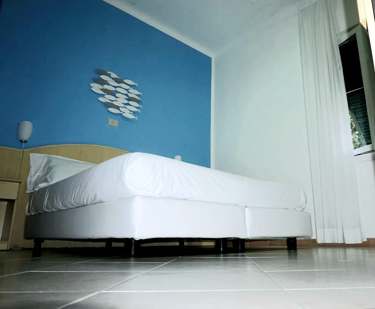 Bed in Hotel Arcobaleno