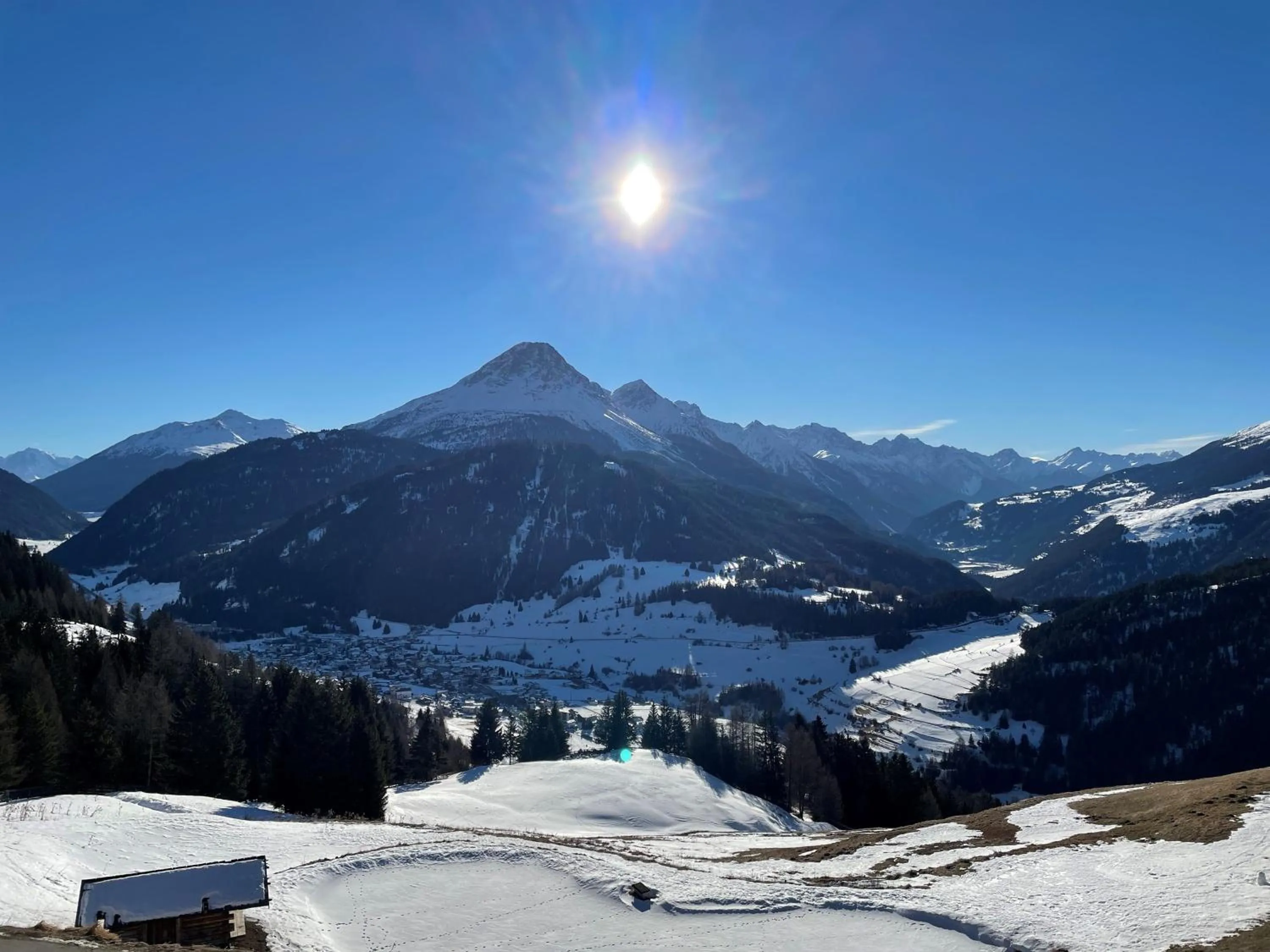 Mountain view in Hotel Regnum Zegg