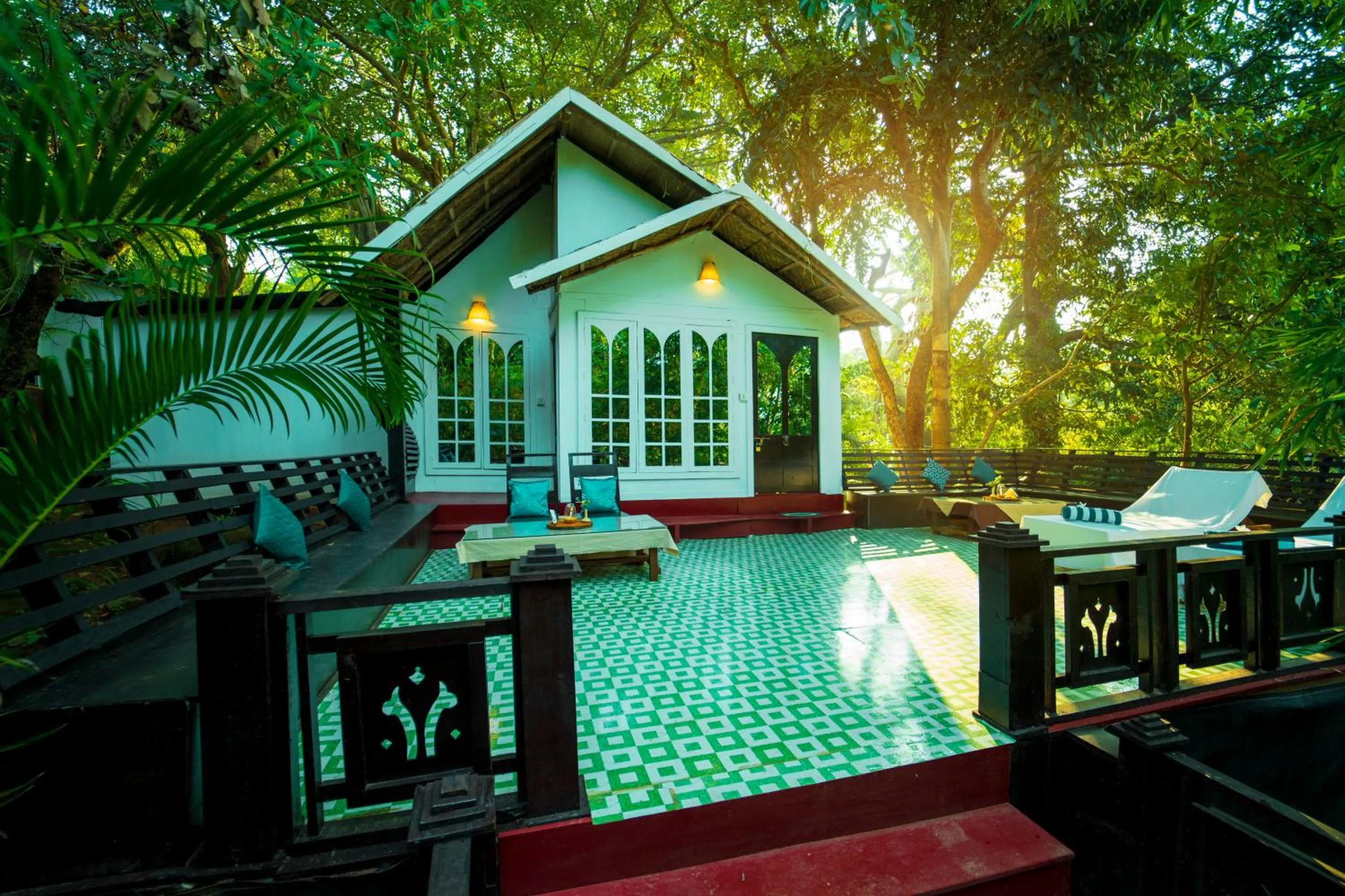 Balcony/Terrace in La La Land Resort Goa
