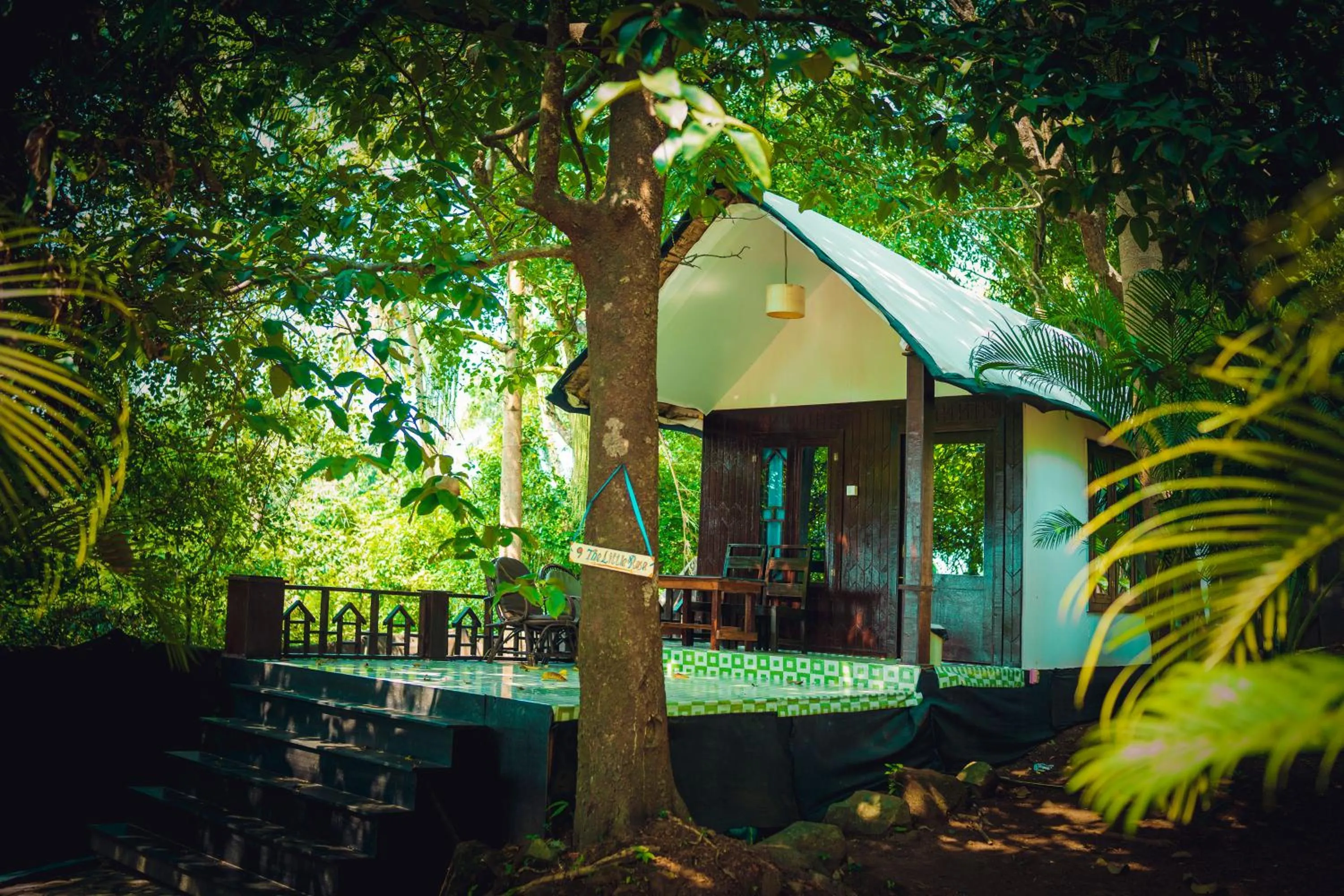 Balcony/Terrace in La La Land Resort Goa