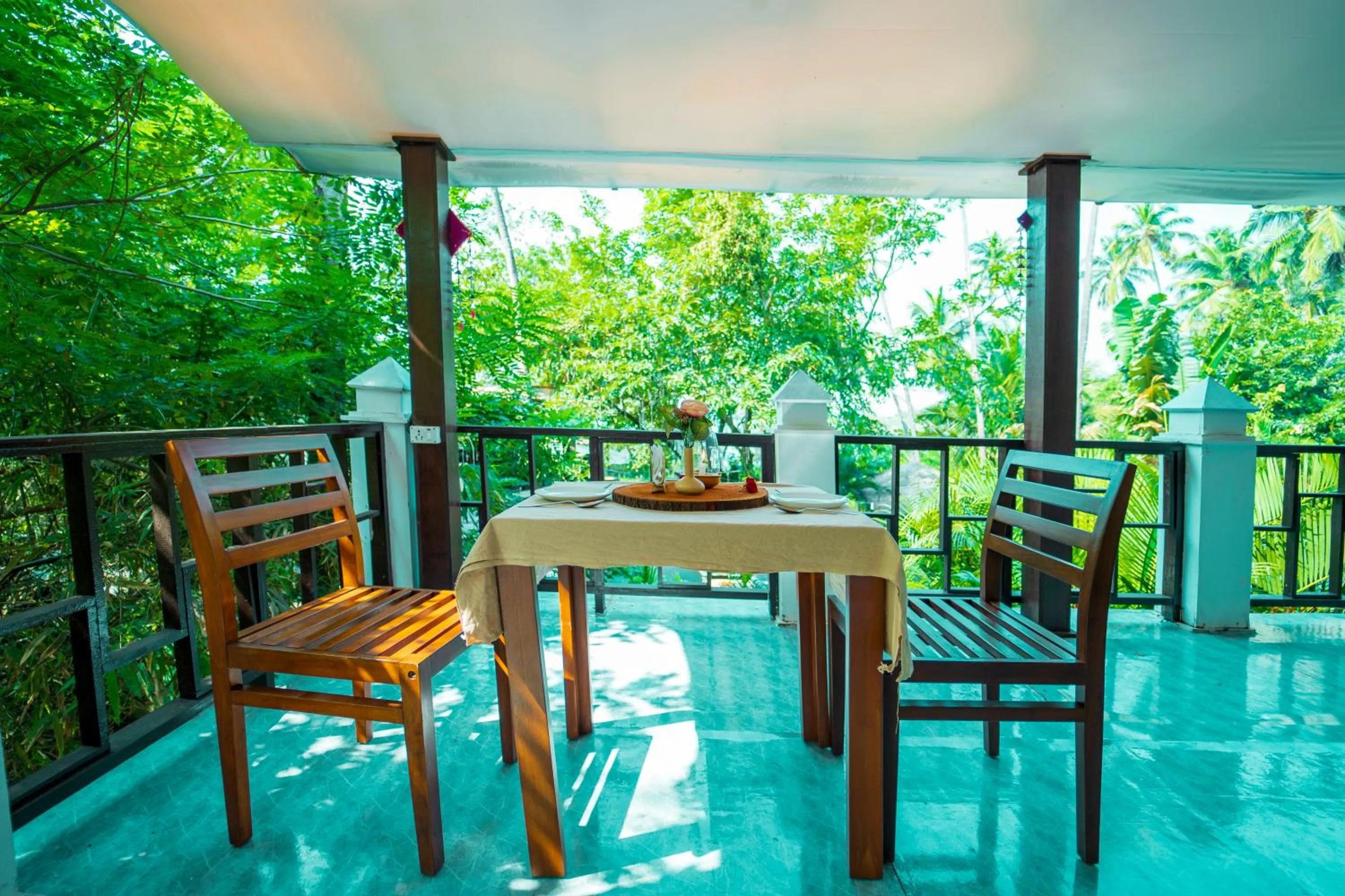 Balcony/Terrace in La La Land Resort Goa