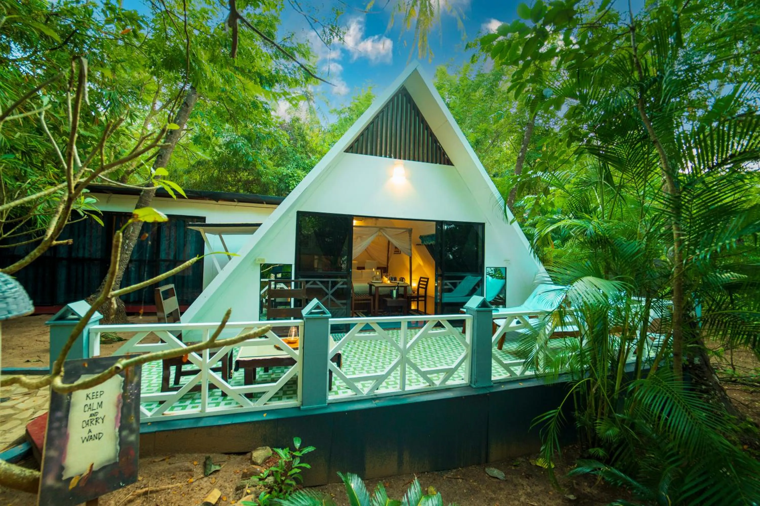 View (from property/room) in La La Land Resort Goa