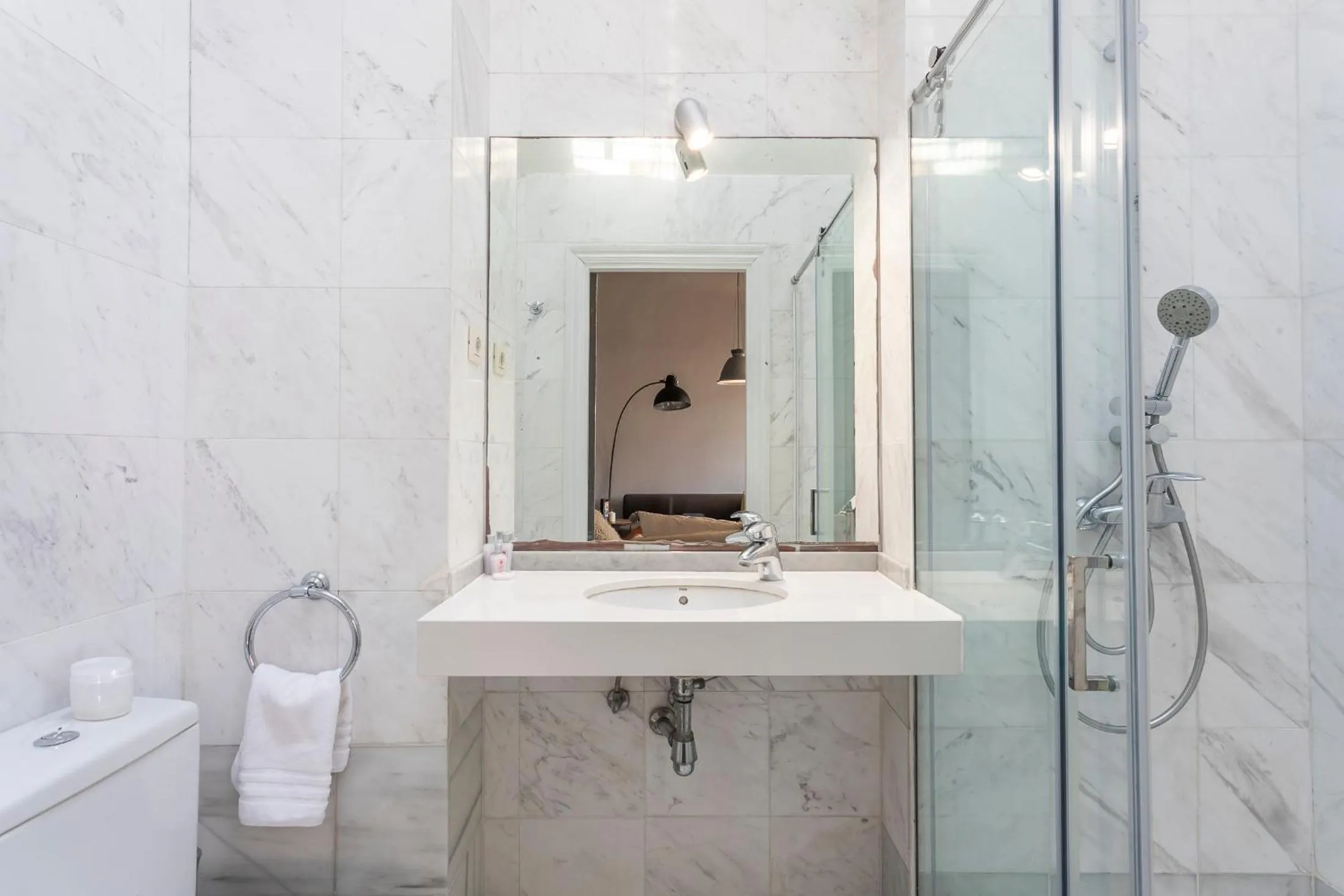 Shower in My Space Barcelona Penthouse Terrace