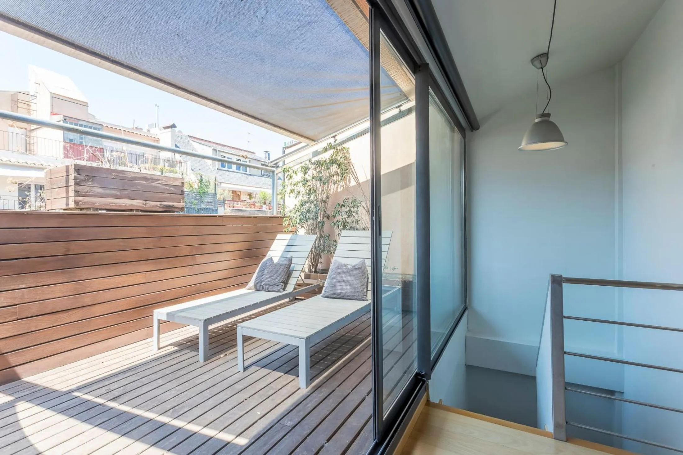 Balcony/Terrace in My Space Barcelona Penthouse Terrace