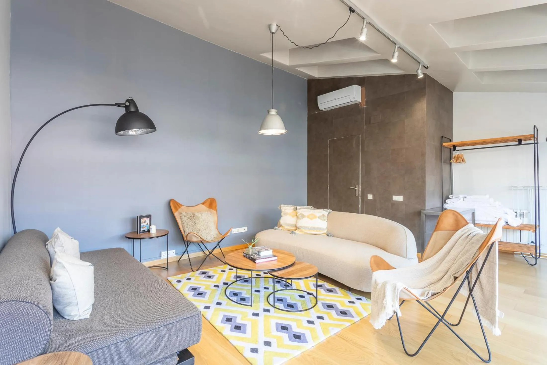 Living room in My Space Barcelona Penthouse Terrace